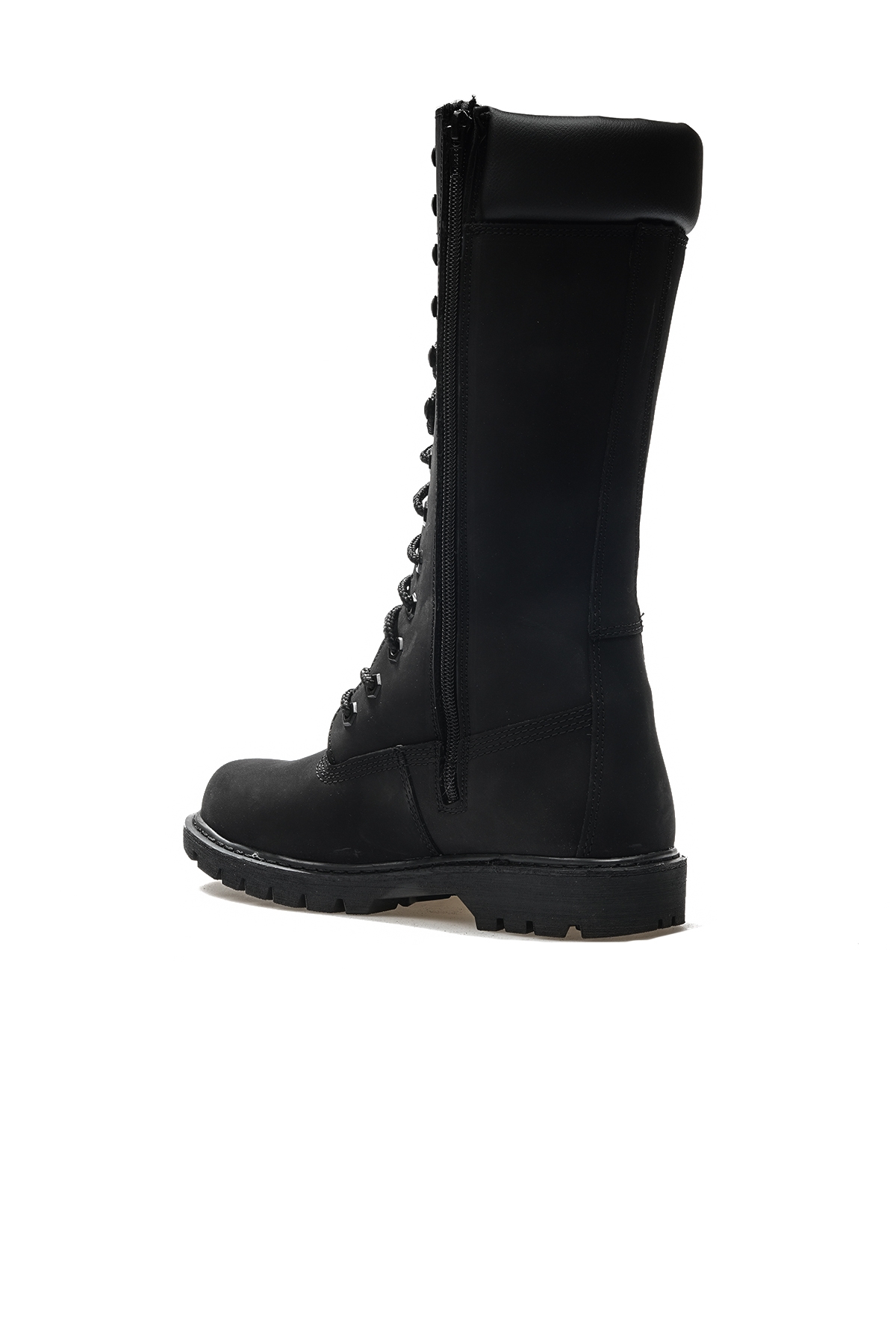 Cat Kadın Hakiki Deri Günlük Çizme (36-40) 22k Clovıs Hı Z Siyah Nubuk - Görsel 4