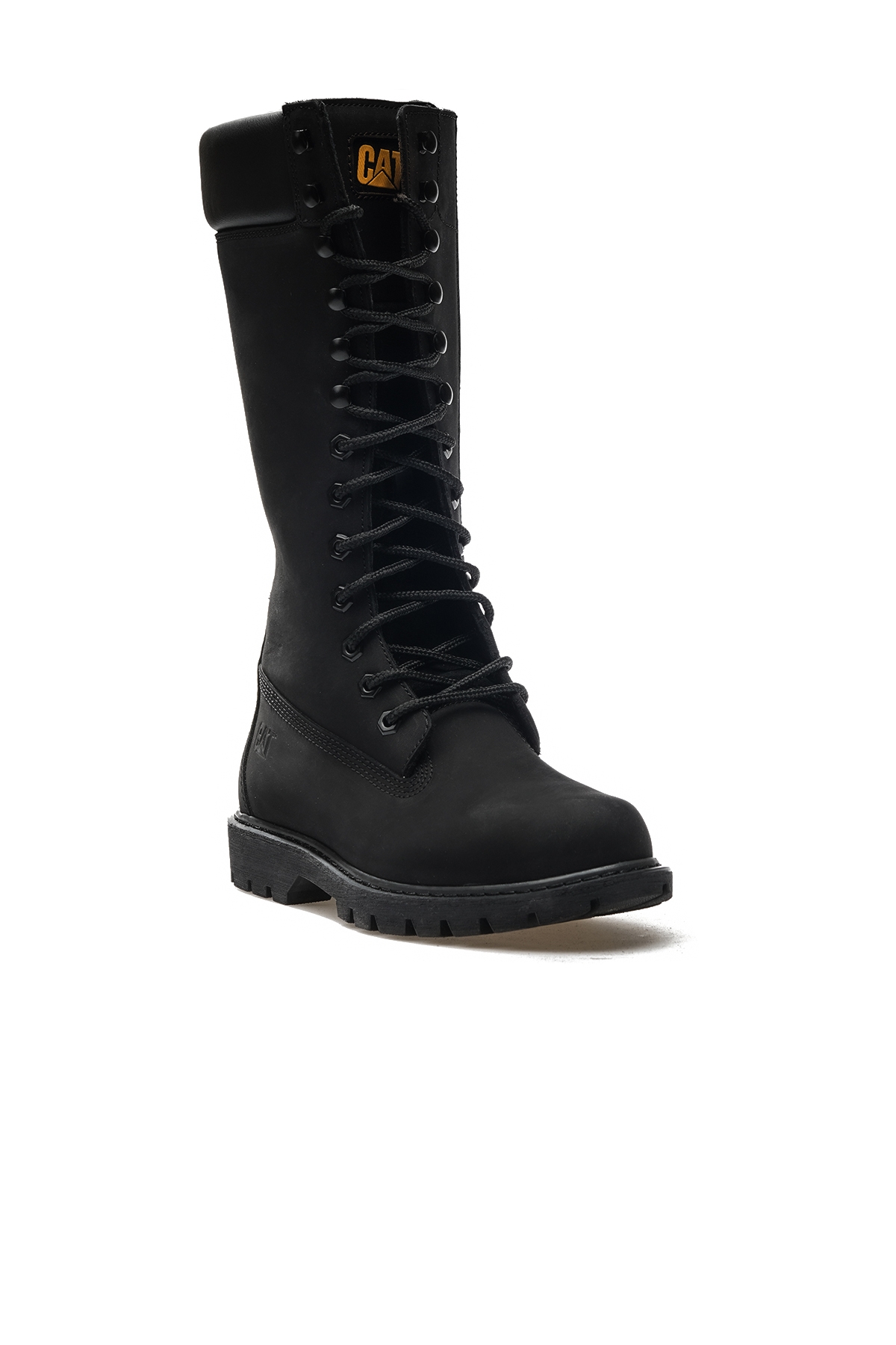 Cat Kadın Hakiki Deri Günlük Çizme (36-40) 22k Clovıs Hı Z Siyah Nubuk - Görsel 5