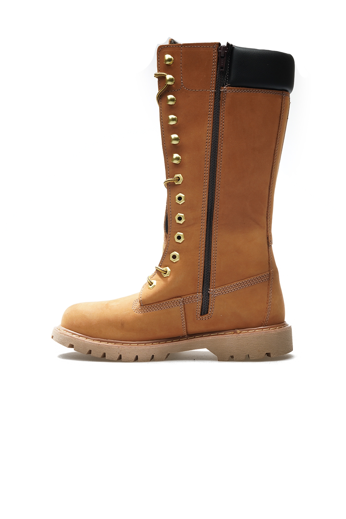 Cat Kadın Hakiki Deri Günlük Çizme (36-40) 22k Clovıs Hı Z Tarçın Nubuk - Görsel 3