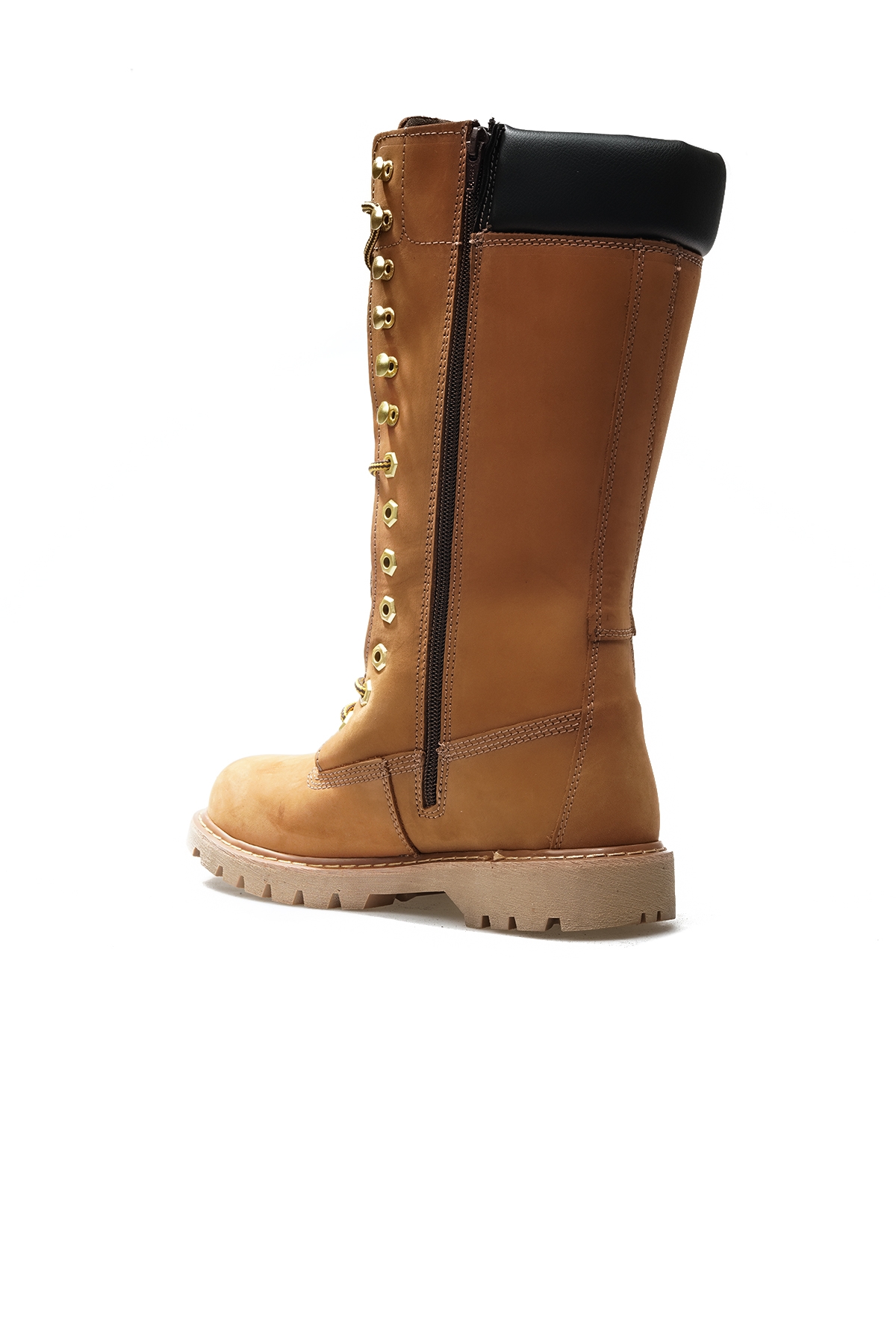 Cat Kadın Hakiki Deri Günlük Çizme (36-40) 22k Clovıs Hı Z Tarçın Nubuk - Görsel 4