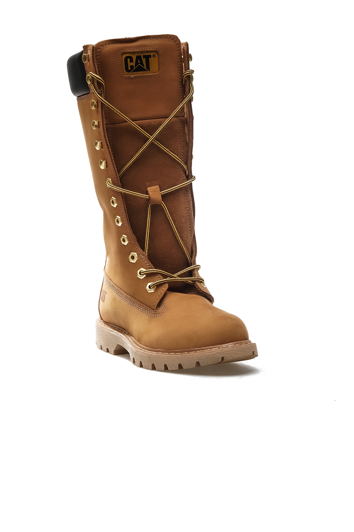 Cat Kadın Hakiki Deri Günlük Çizme (36-40) 22k Clovıs Hı Z Tarçın Nubuk - Görsel 5