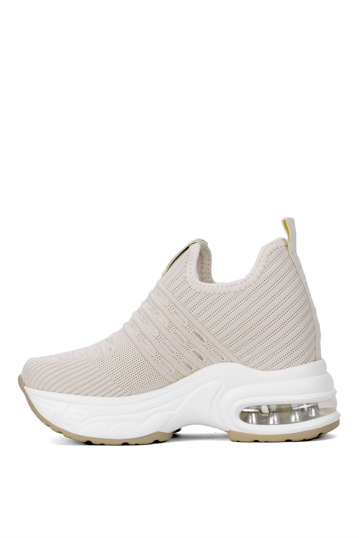 25Y300-5 Kadın Yürüyüş Ayakkabısı Bej - Görsel 4