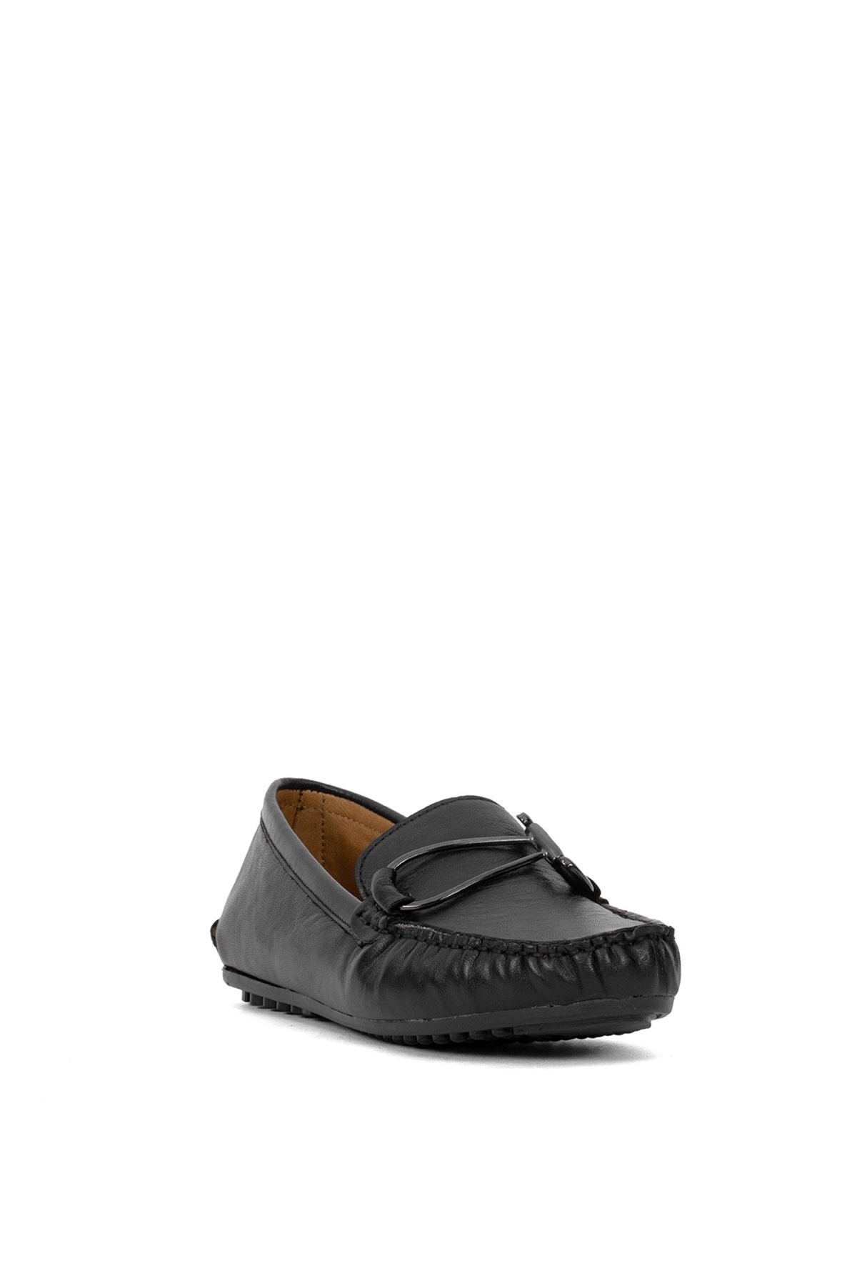 Elit BrkE-25C Kadın Hakiki Deri Rahat Ayakkabı Siyah - Görsel 3