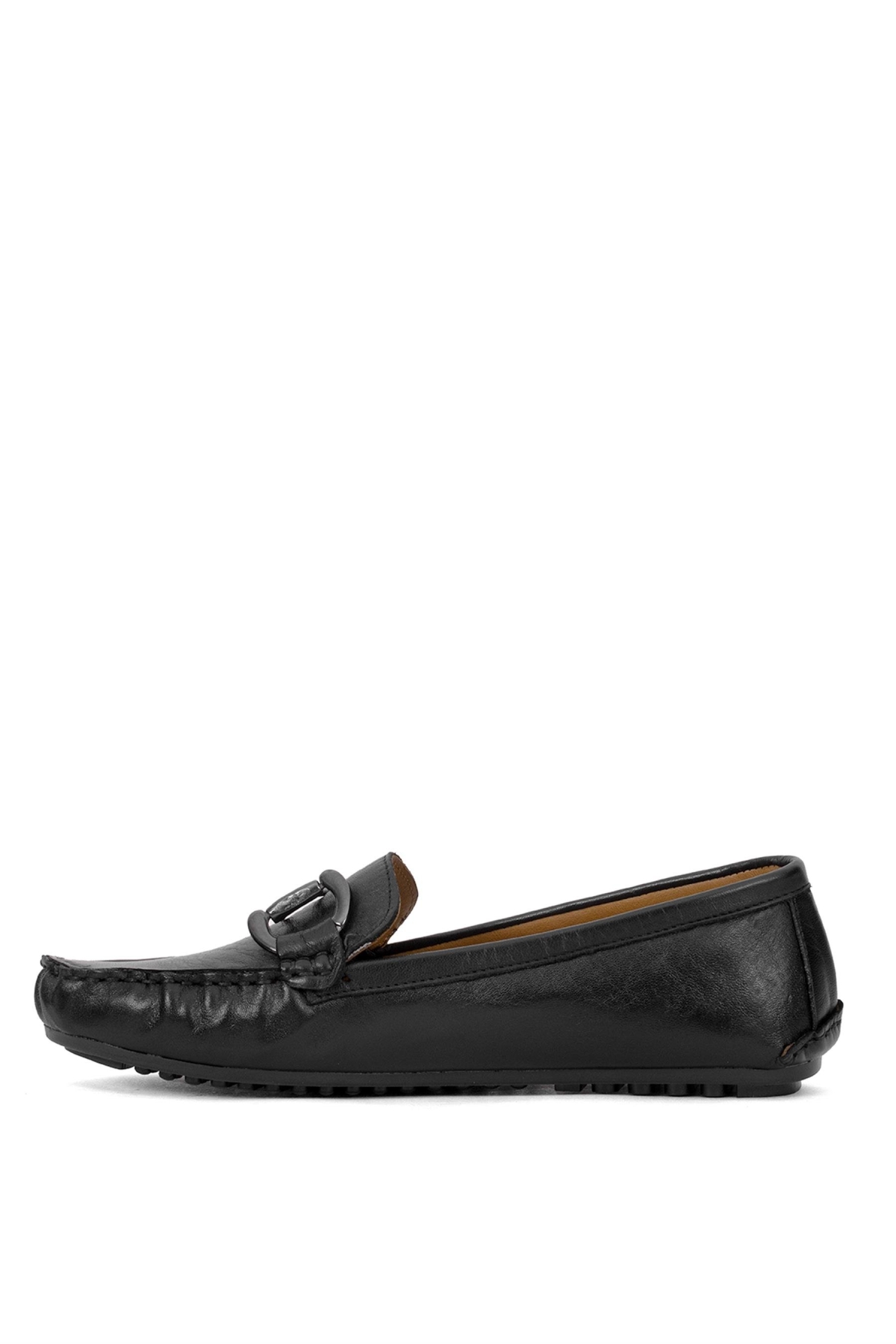 Elit BrkE-25C Kadın Hakiki Deri Rahat Ayakkabı Siyah - Görsel 4