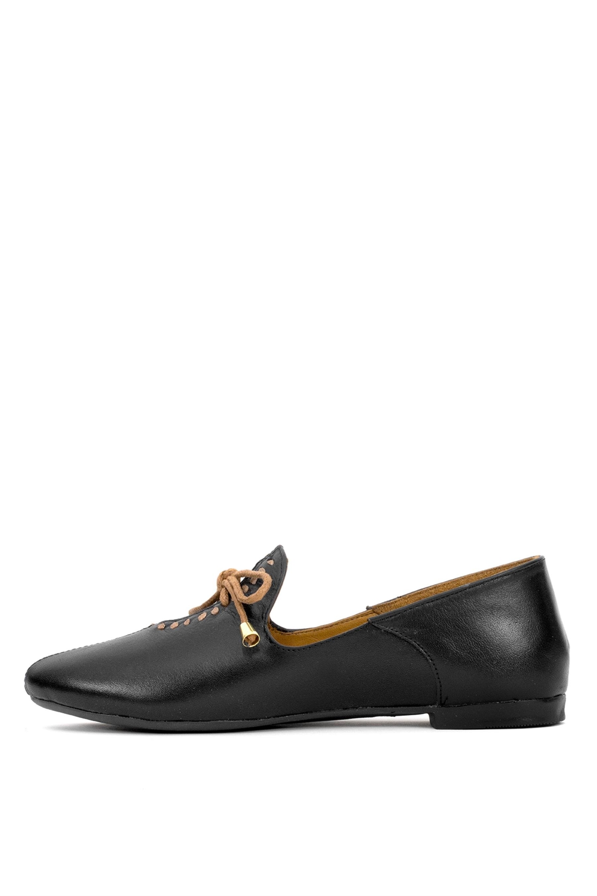 Elit Brk300C Kadın Deri Rahat Ayakkabı Siyah - Görsel 4