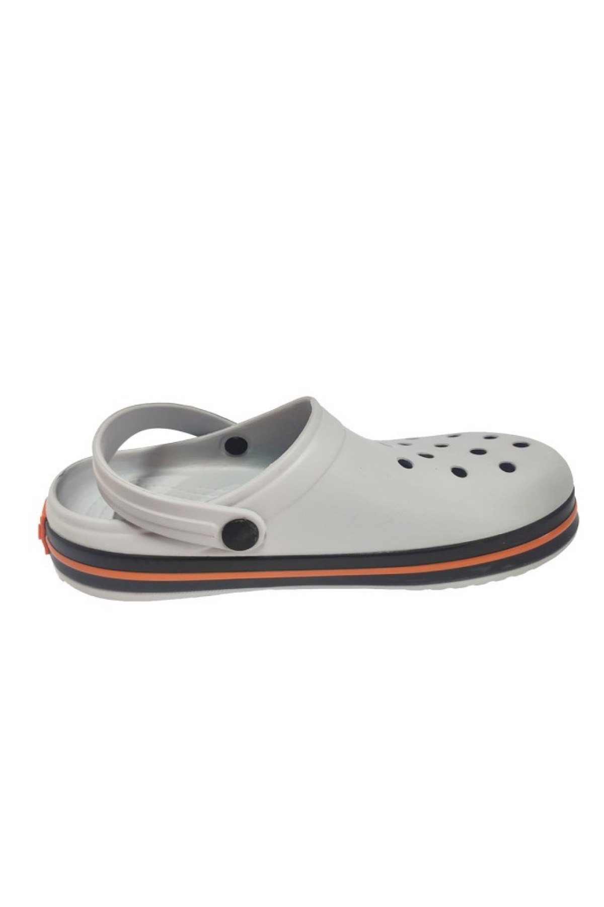 E800-2-25 Sabo Terlik Gri Siyah Turuncu 36-40 - Görsel 2