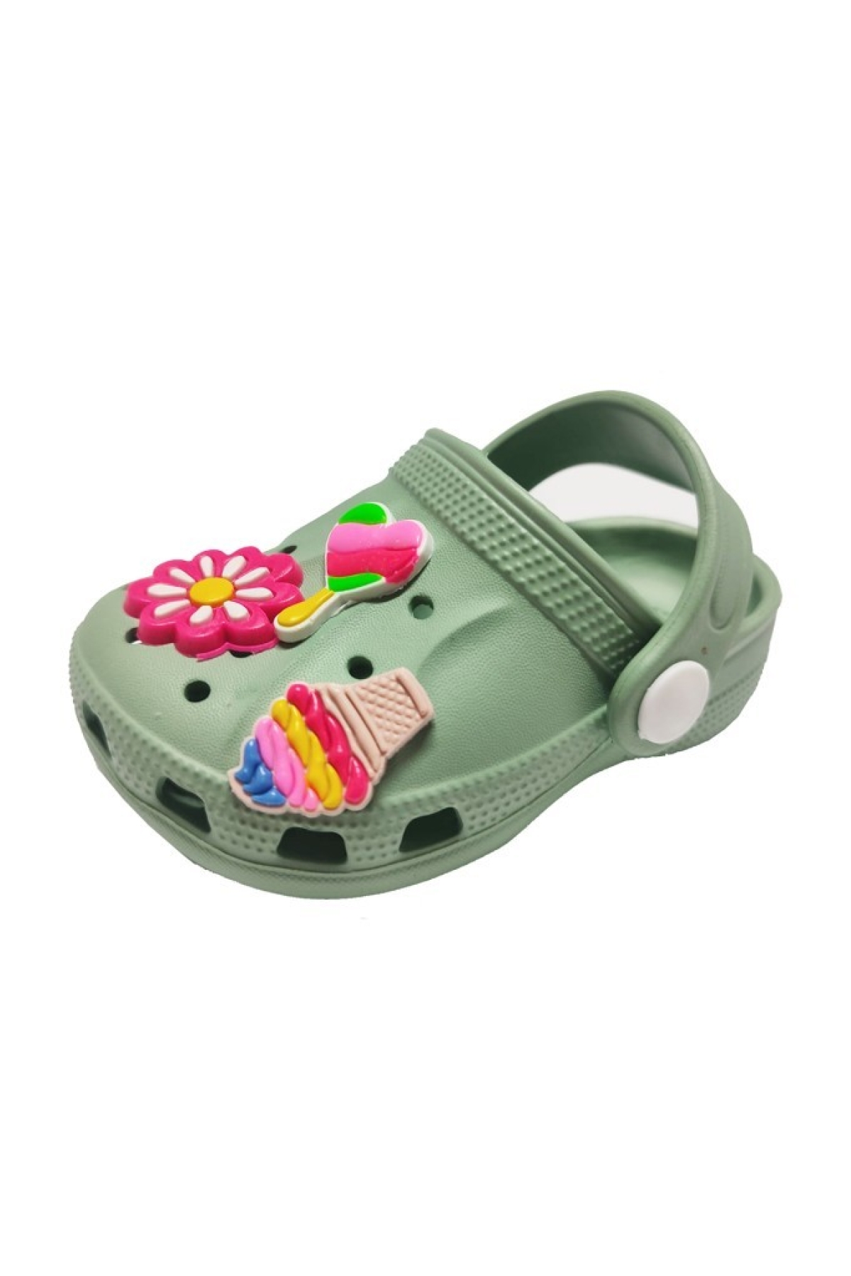 E300-3-25 Dondurma Sabo Kız Çocuk Terlik 31-35 - Görsel 3