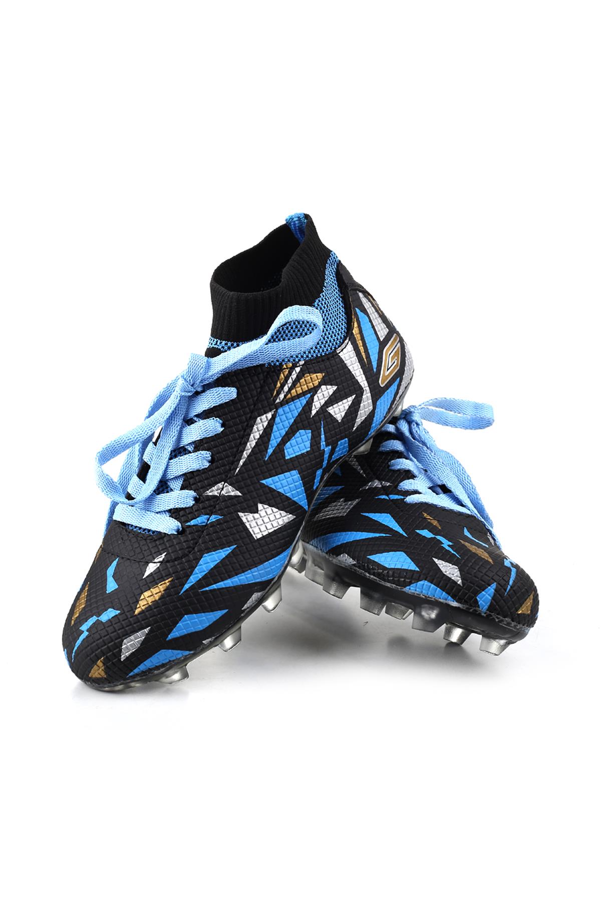 Dgn-2303 Erkek Çocuk Çoraplı Krampon Spor Ayakkabı - Görsel 4