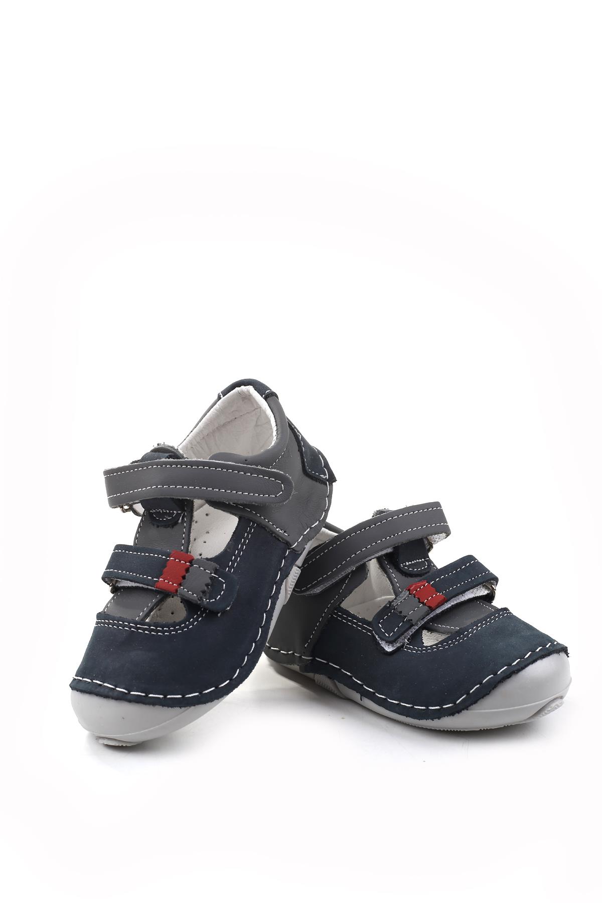 PapuçSepeti 3936 Rahat Ortopedik Taban Deri Erkek Çocuk Ayakkabısı - Görsel 4