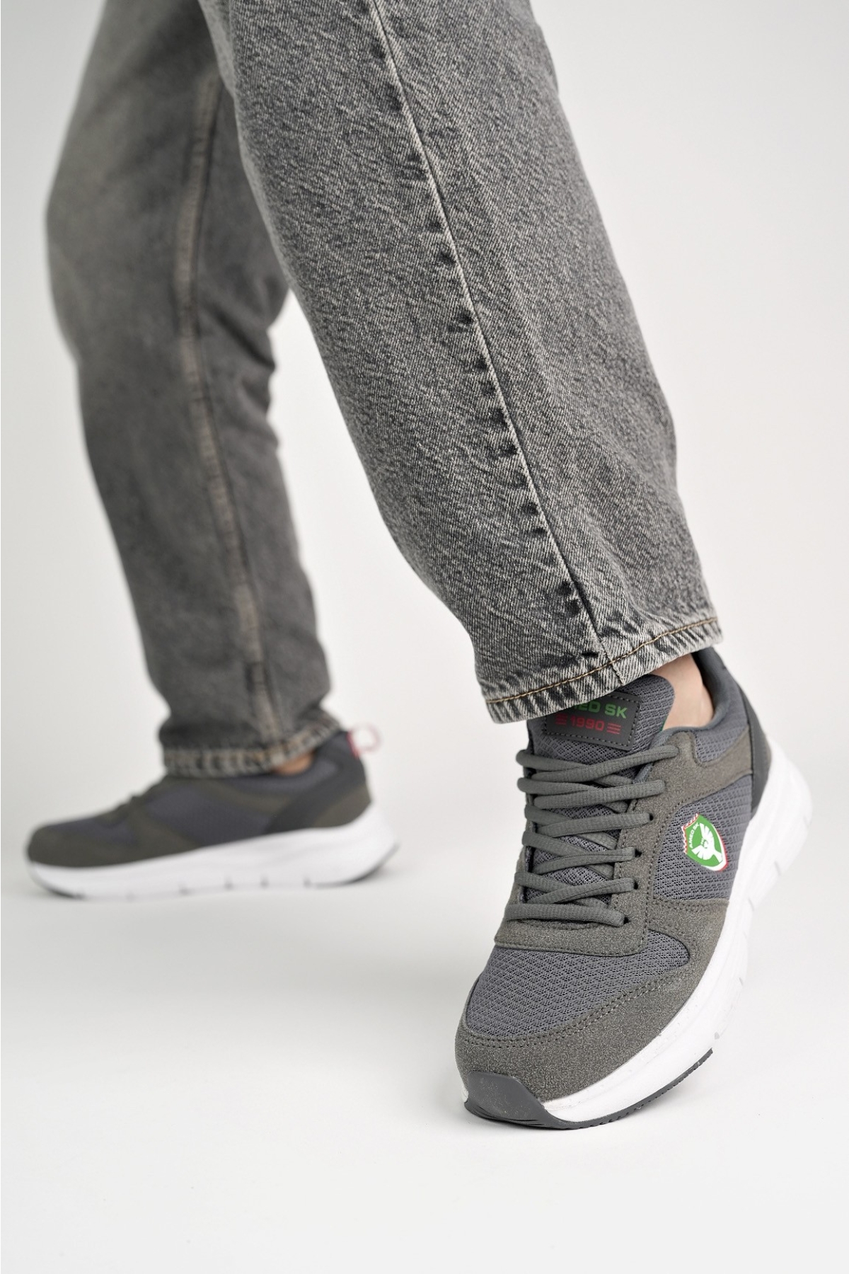 Amed Spor HURCAZH Erkek Ortopedik Günlük Bağcıklı Sneaker Spor Ayakkabı - Görsel 7