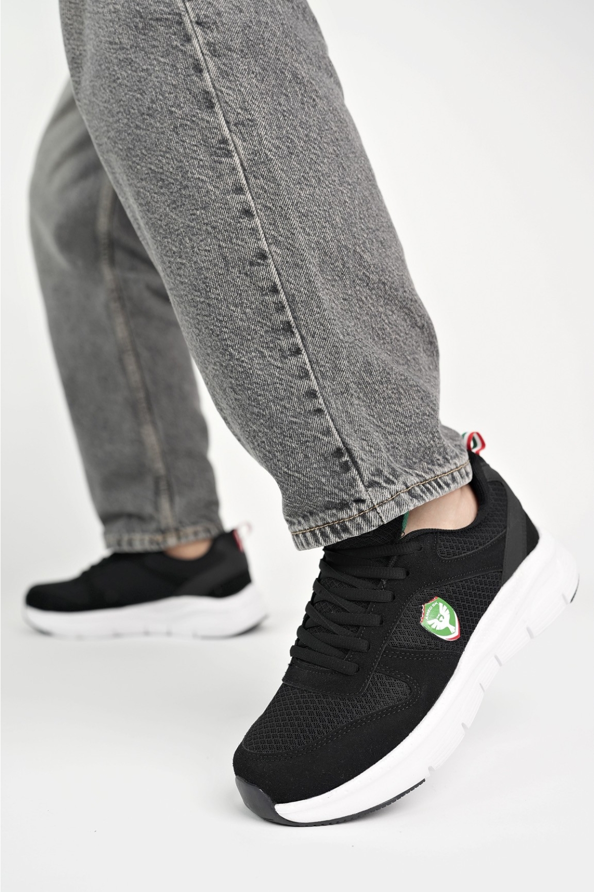 Amed Spor HURCAZH Erkek Ortopedik Günlük Bağcıklı Sneaker Spor Ayakkabı - Görsel 8