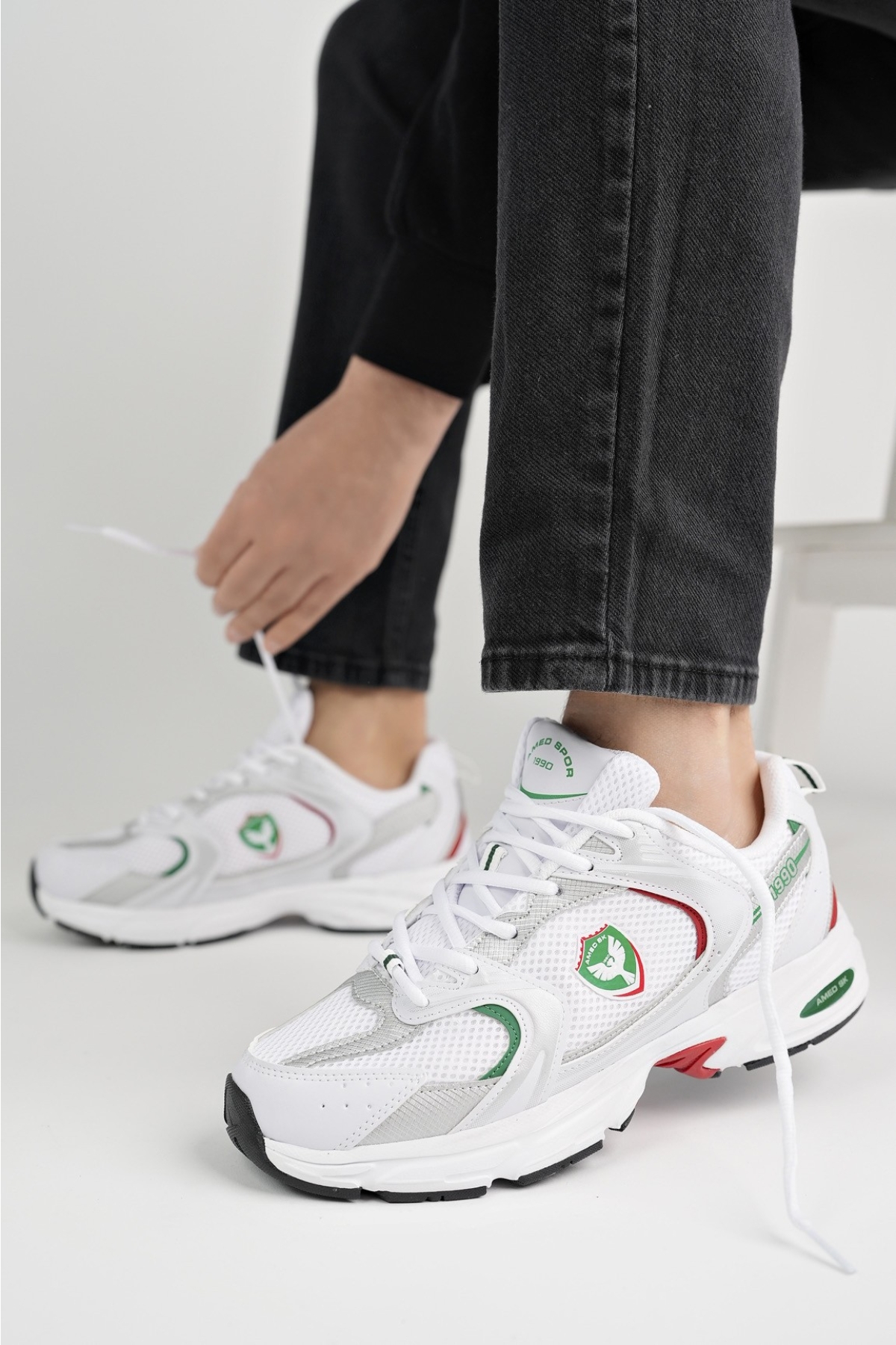 Amed Spor PROVOQ Erkek Ortopedik Günlük Bağcıklı Sneaker Spor Ayakkabı - Görsel 9