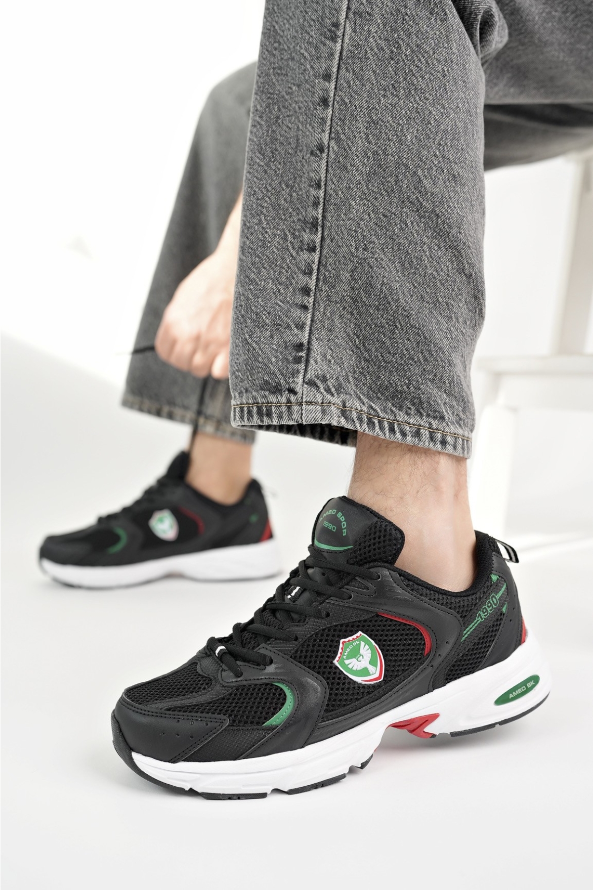 Amed Spor PROVOQ Erkek Ortopedik Günlük Bağcıklı Sneaker Spor Ayakkabı - Görsel 6