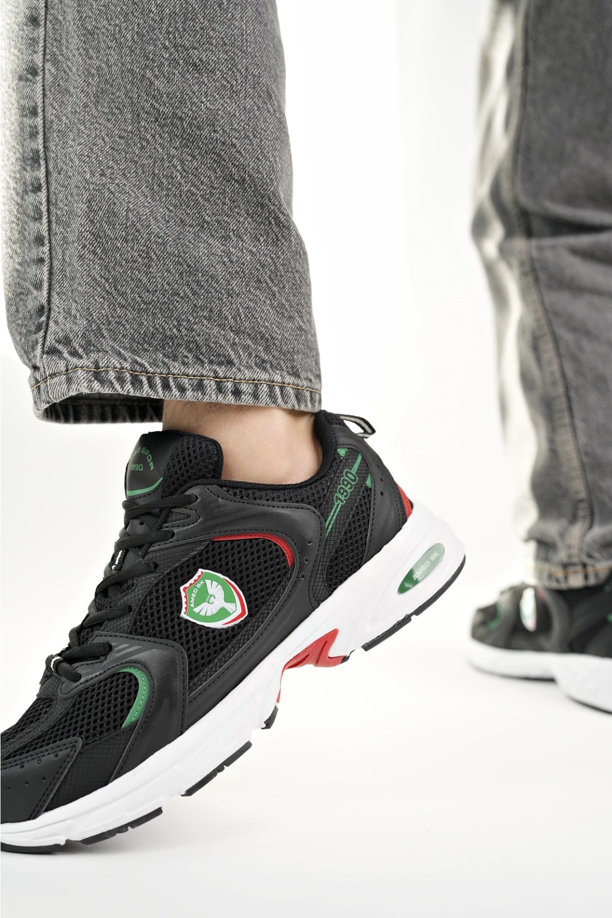 Amed Spor PROVOQ Erkek Ortopedik Günlük Bağcıklı Sneaker Spor Ayakkabı - Görsel 7