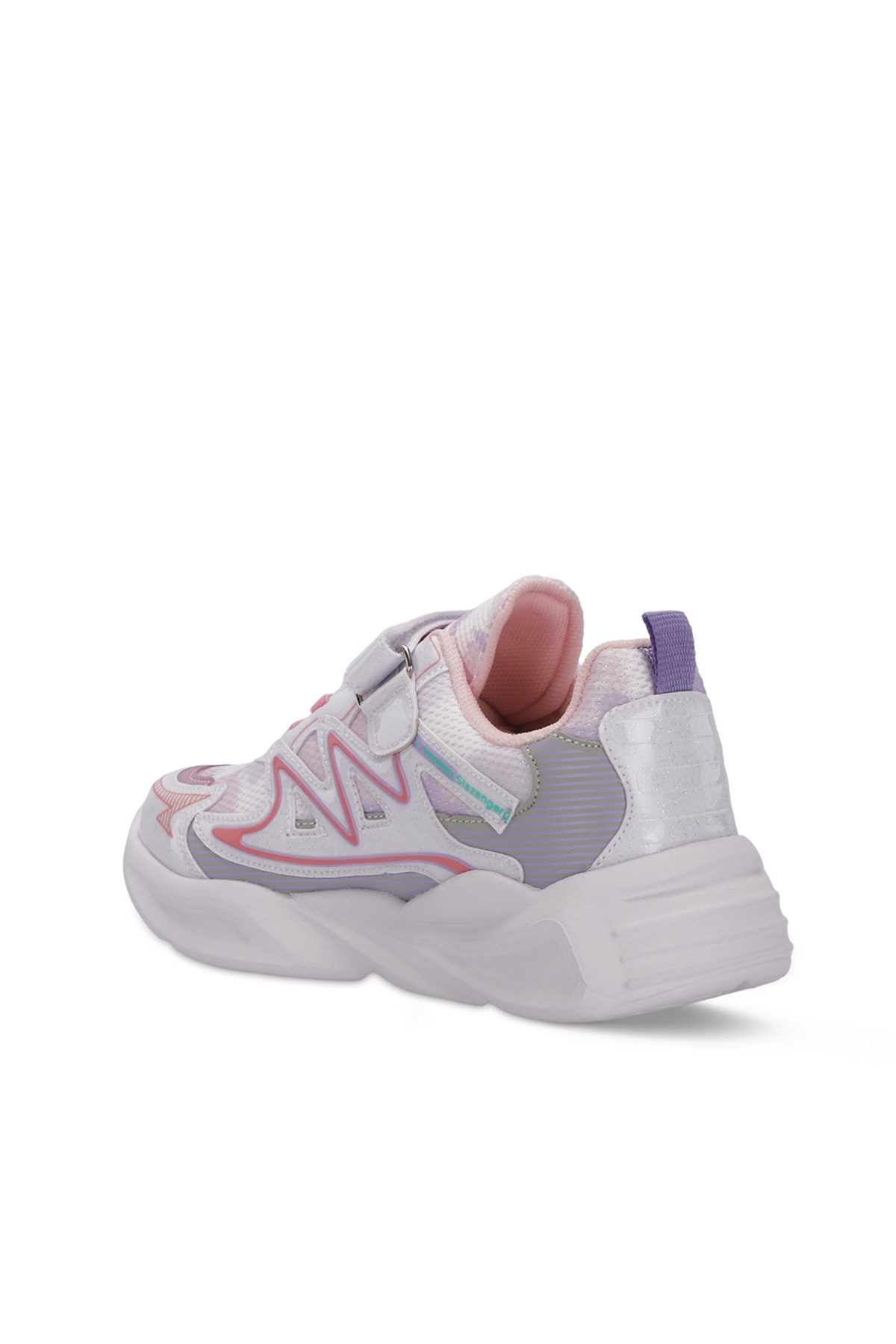 KYRIE Kız Çocuk Sneaker Ayakkabı Beyaz / Pembe - Görsel 4