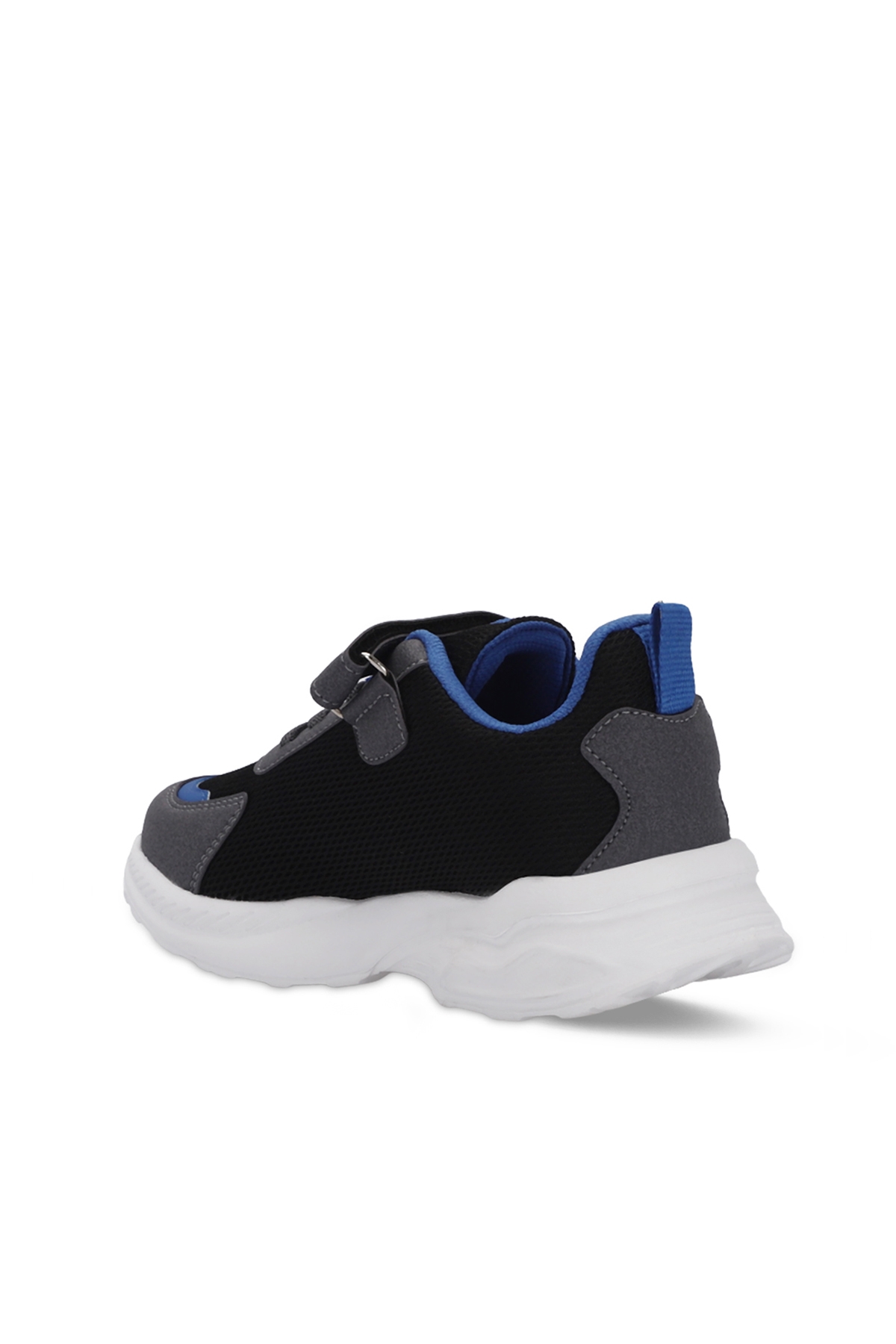 KEMBA Erkek Çocuk Sneaker Ayakkabı Siyah / Koyu Gri - Görsel 4