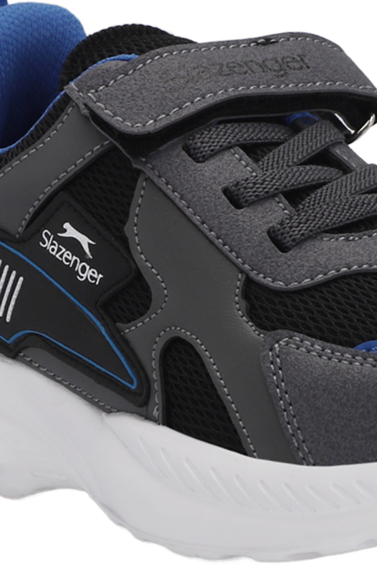 KEMBA Erkek Çocuk Sneaker Ayakkabı Siyah / Koyu Gri - Görsel 5