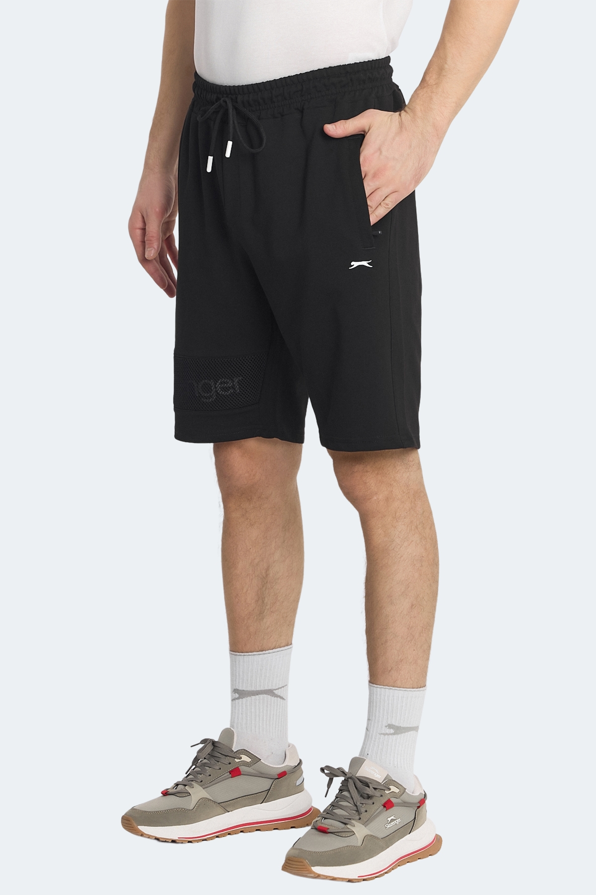 Slazenger NUKA Erkek Şort Siyah