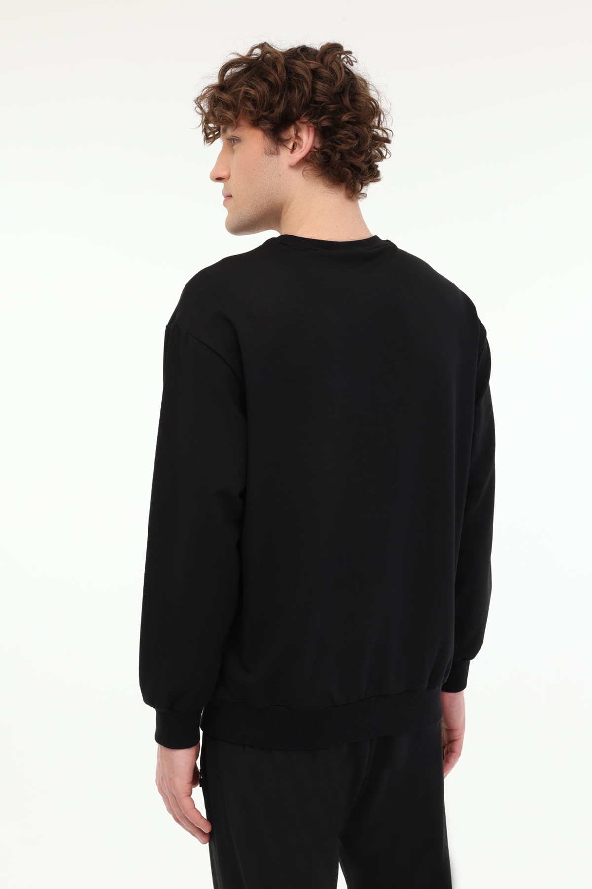 MB SN75 C NECK SW 5FX Siyah Erkek Sweatshirt Fiyatları | Flo