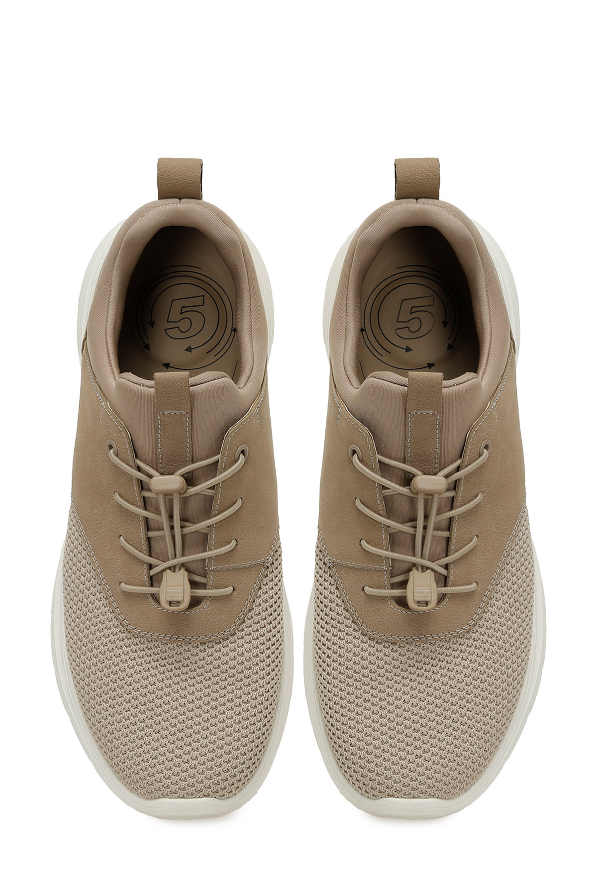 Polaris 5 Nokta 108072N.M 5FX Kum Erkek Comfort Ayakkabı - Görsel 5