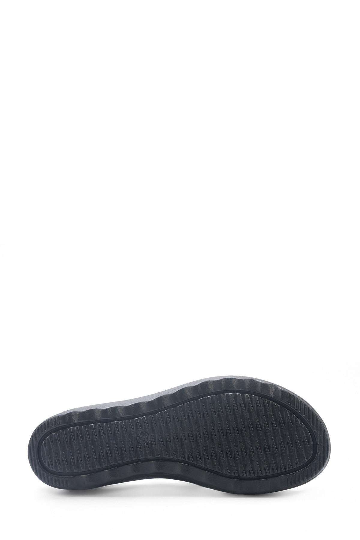 105488.Z5FX Siyah Kadın Dolgu Topuk Terlik - Görsel 5