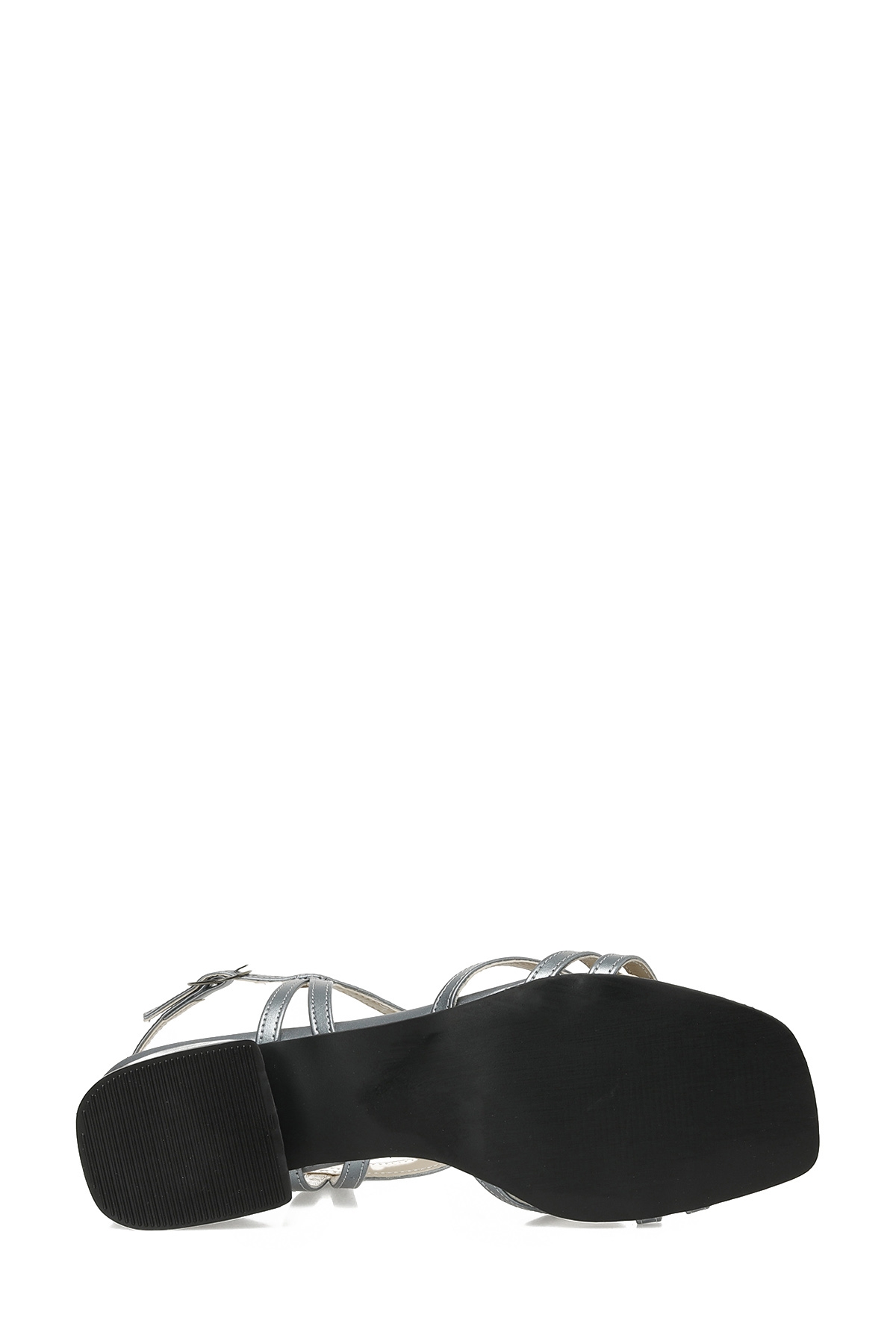 Polaris 325077.Z 5FX Mavi Kadın Topuklu Sandalet - Görsel 7