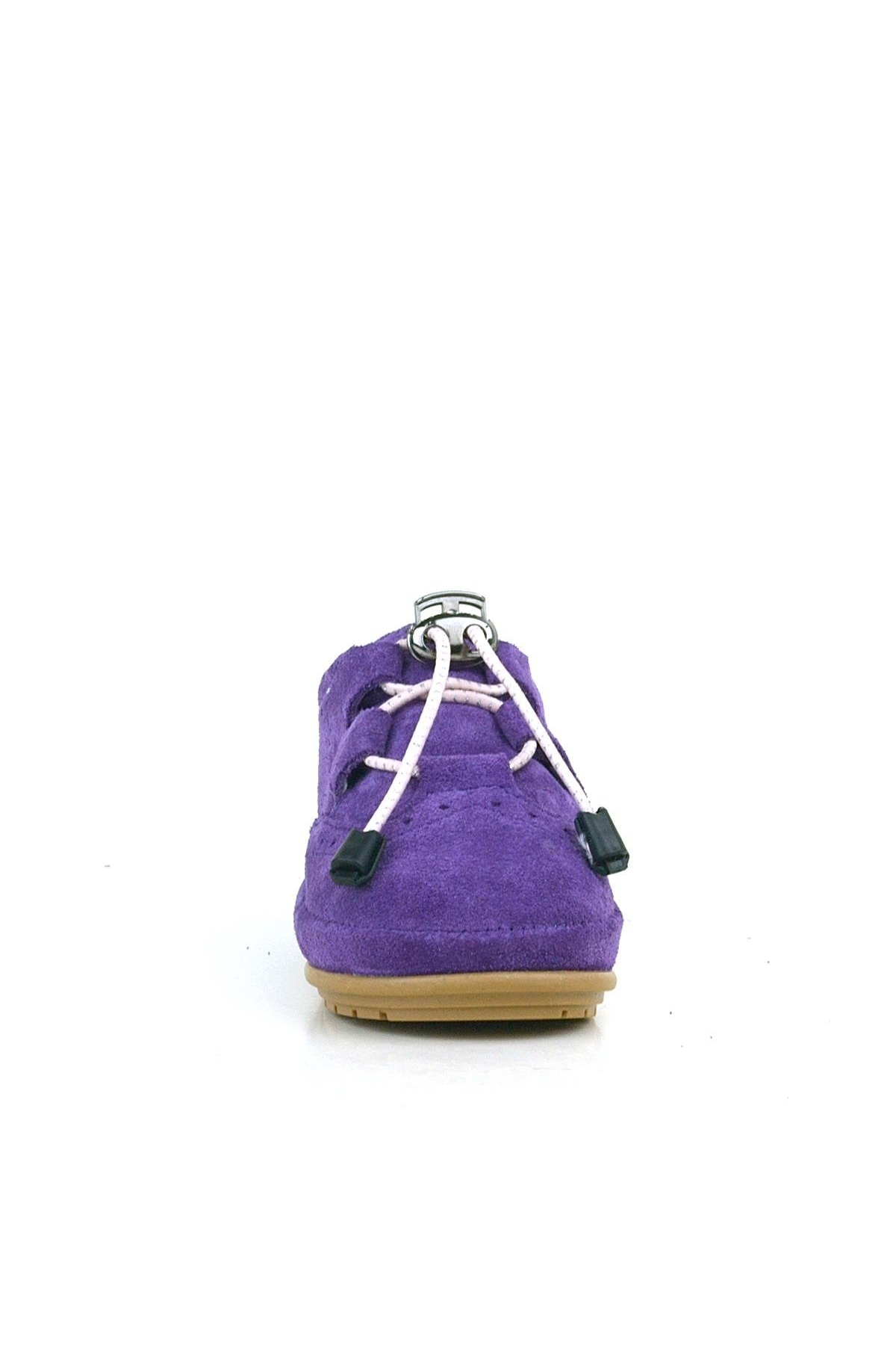 Hakiki Deri Mor Anatomik İlk Adım Bebek Ayakkabı - Görsel 4