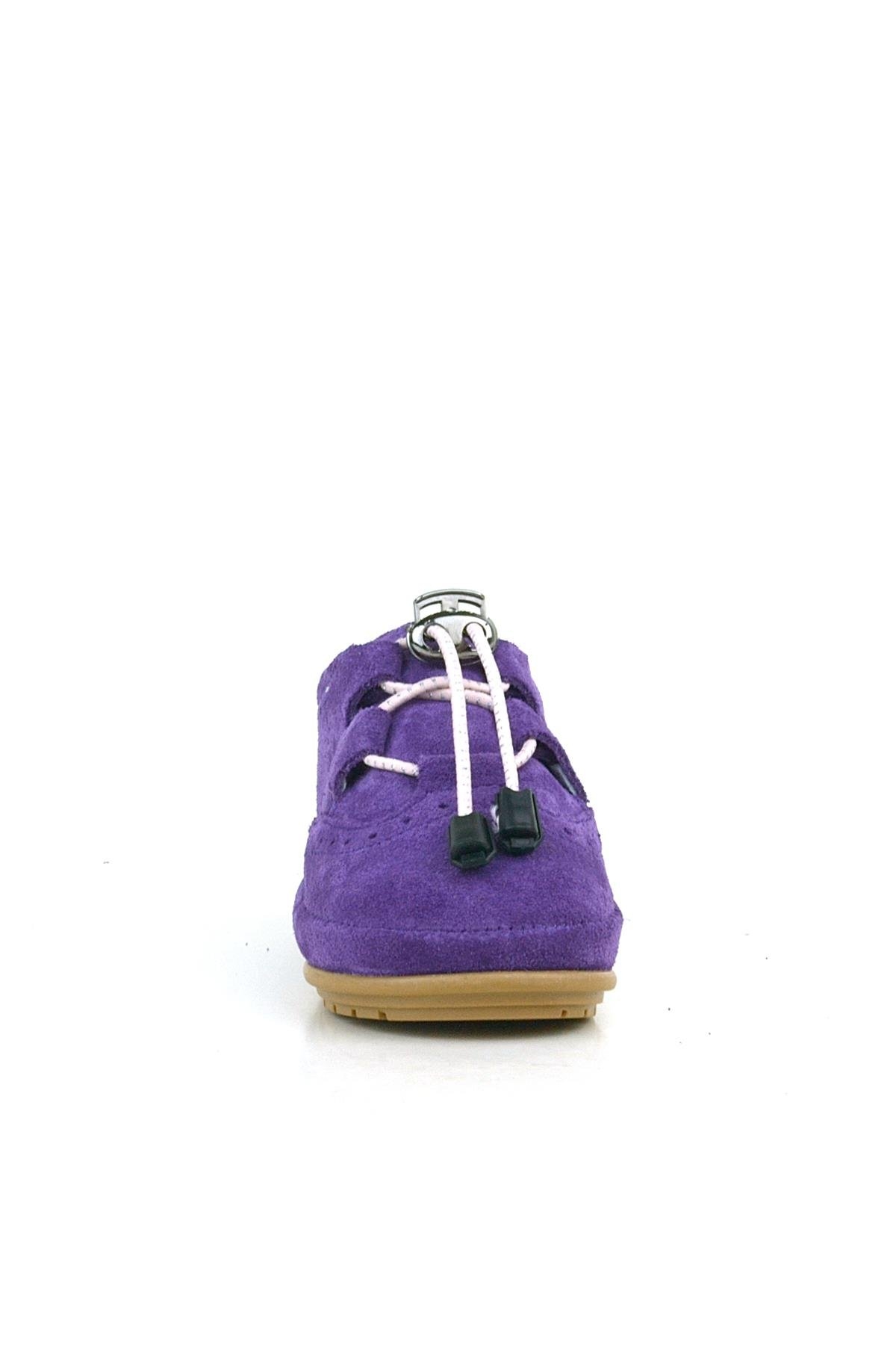Hakiki Deri Mor Anatomik İlk Adım Bebek Ayakkabı - Görsel 5