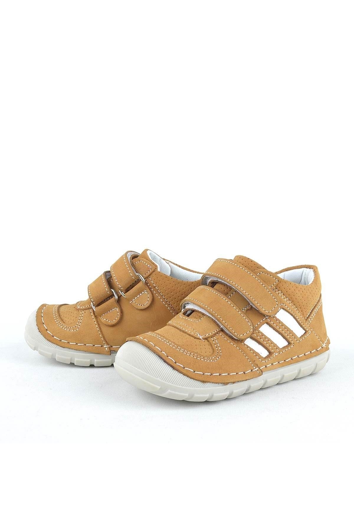 Grizzy Hakiki Deri Taba İlk Adım Unisex Bebek Ayakkabısı - Görsel 5