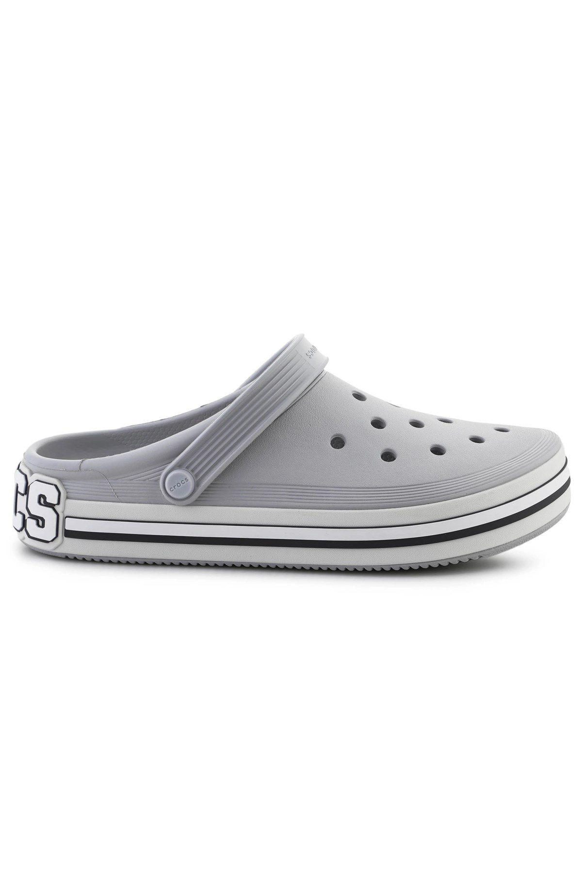 Crocs Crocs Gri Off Court Logo Clog Unisex Terlik 209651-1FT Sandalet & Terlik | Flo Gri - 2. görsel