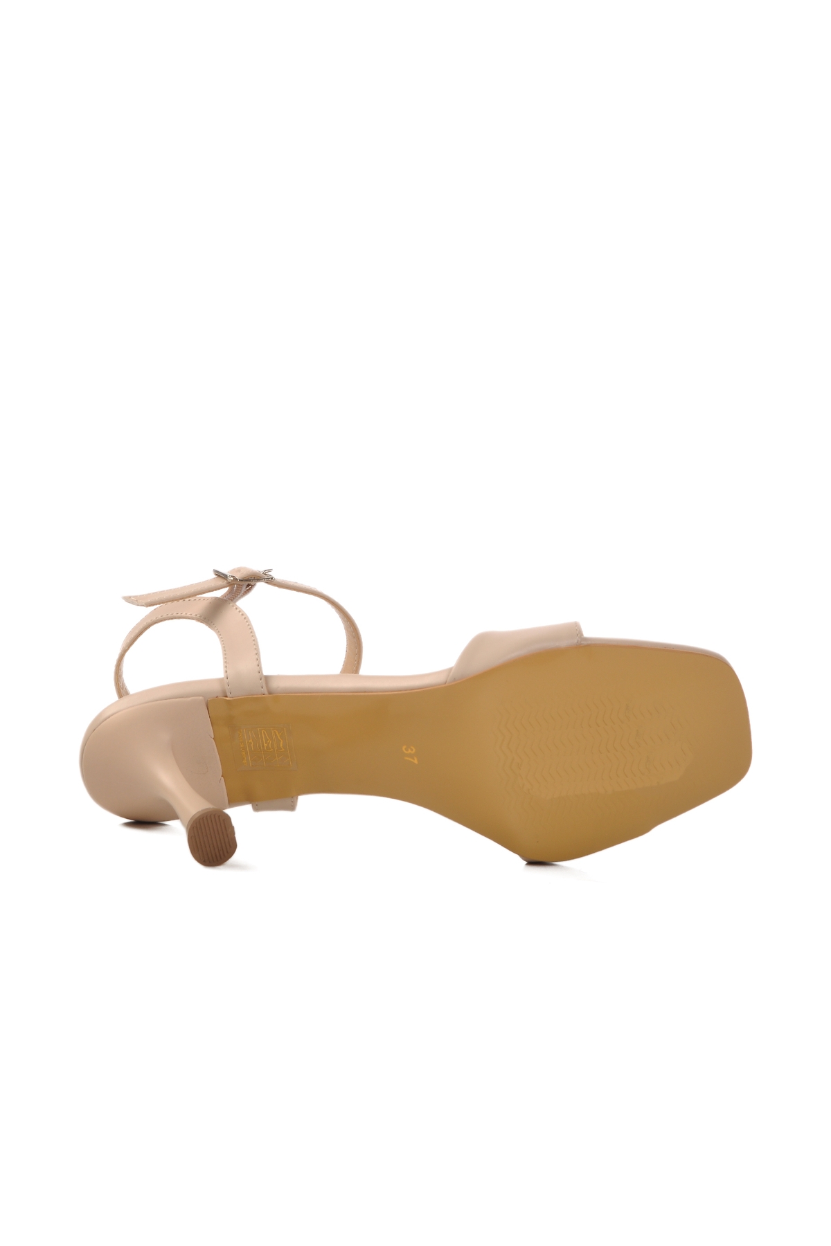 Bej Kadın Topuklu Sandalet 448189 Z - Görsel 6