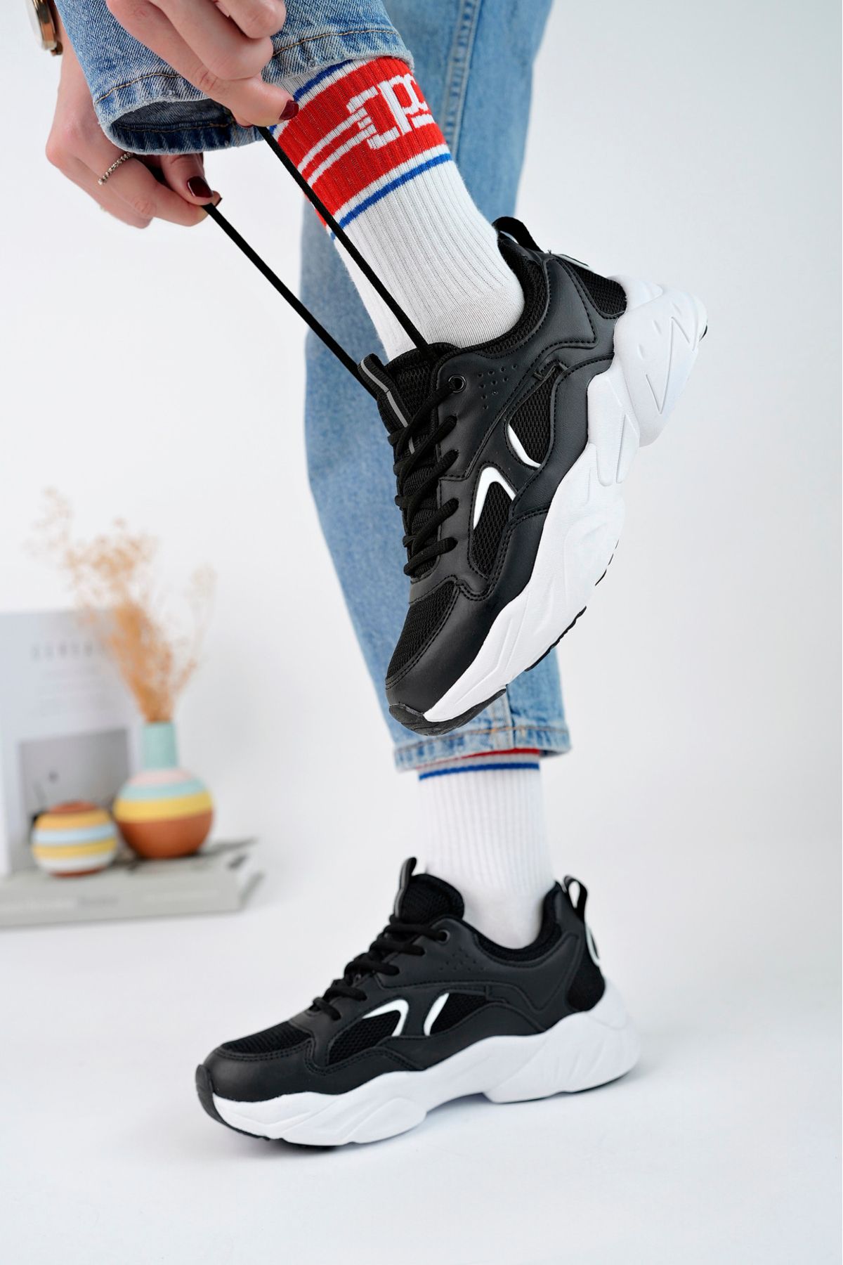 2107 SNEAKER AYAKKABI ULTRA HAFİF TABAN - Görsel 2