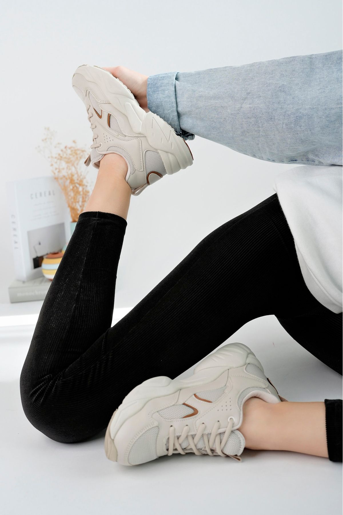 2107 SNEAKER AYAKKABI ULTRA HAFİF TABAN - Görsel 4