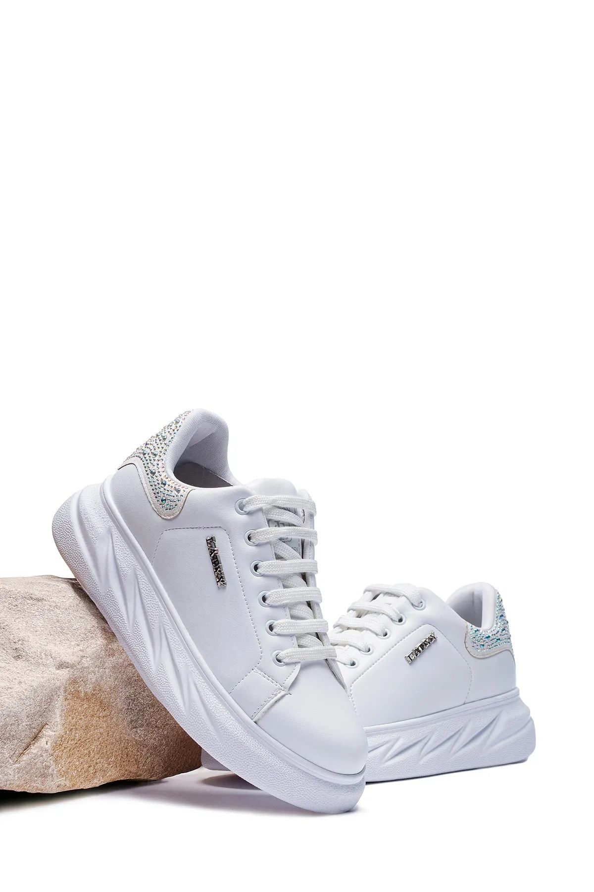 529 TAŞLI SNEAKER AYAKKABI - Görsel 5