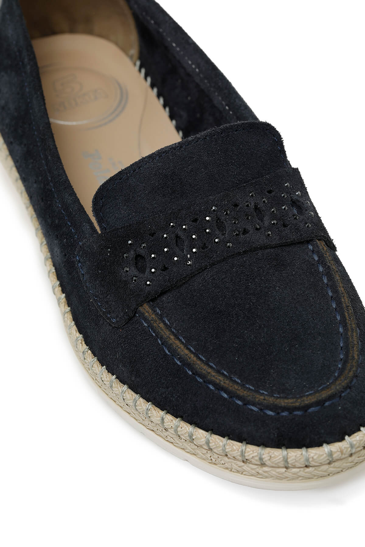 105454.Z5FX Lacivert Kadın Loafer - Görsel 8