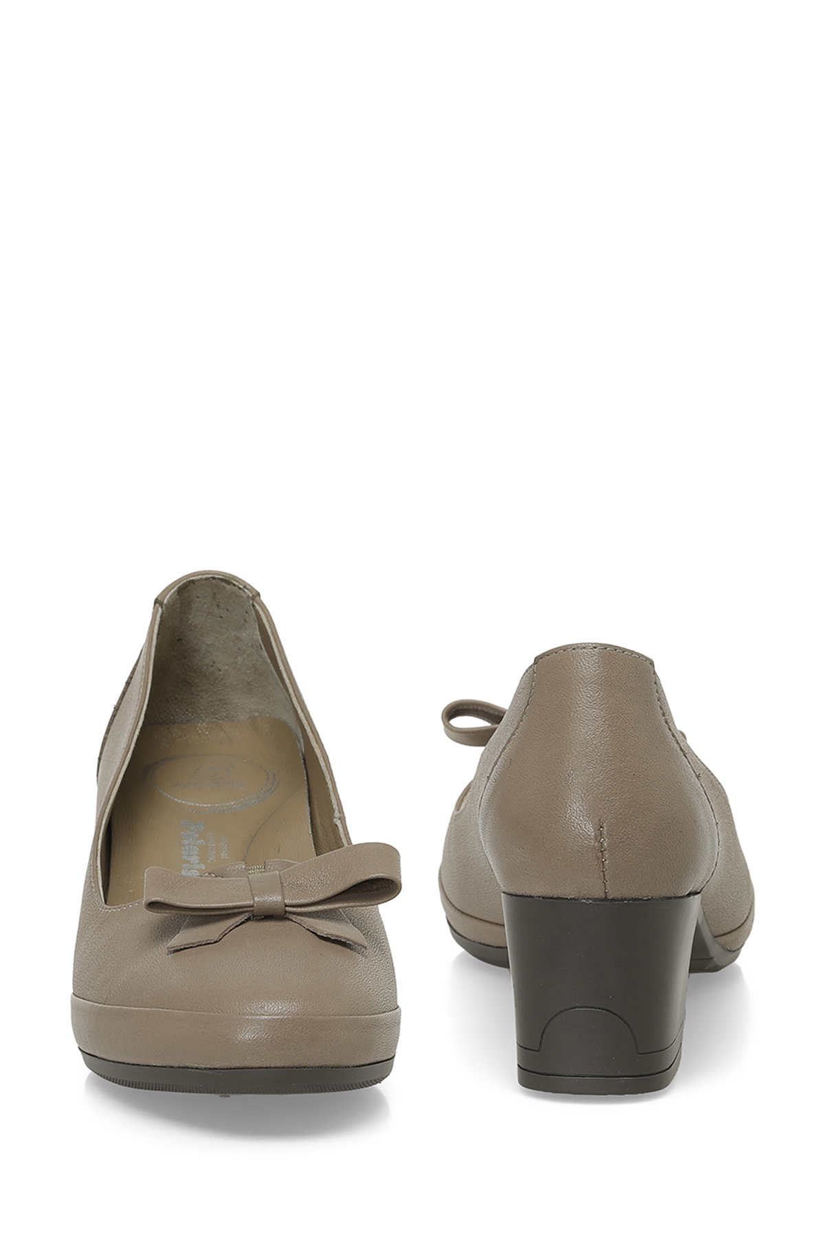 105480.SZ5FX Vizon Kadın Topuklu Ayakkabı - Görsel 6