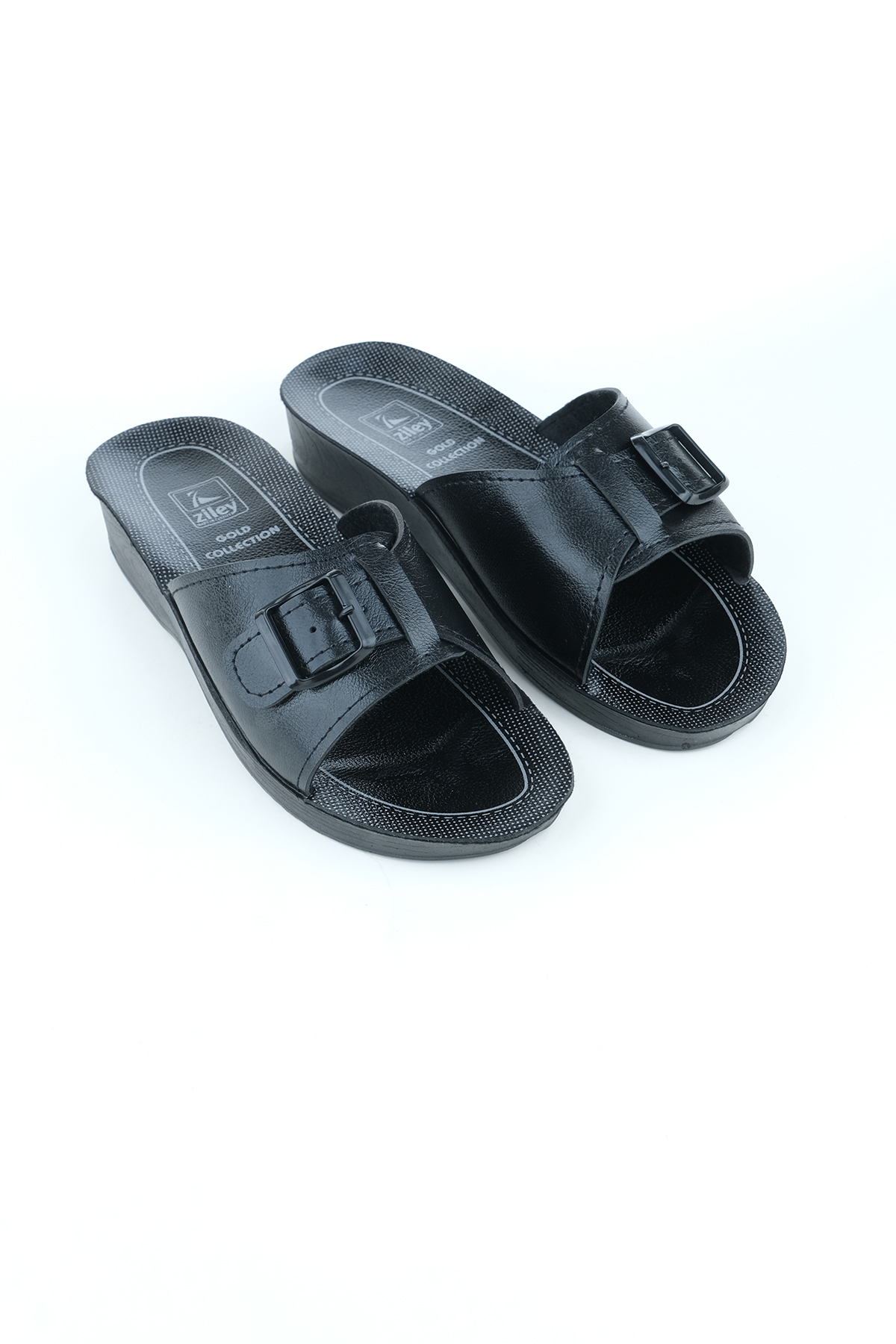 Zi̇ley Zi̇ley Siyah Ziley Yazlık Kadın Tek Toka Ayarlanabilir Günlük Terlik Sandalet & Terlik | Flo Siyah - 3. görsel