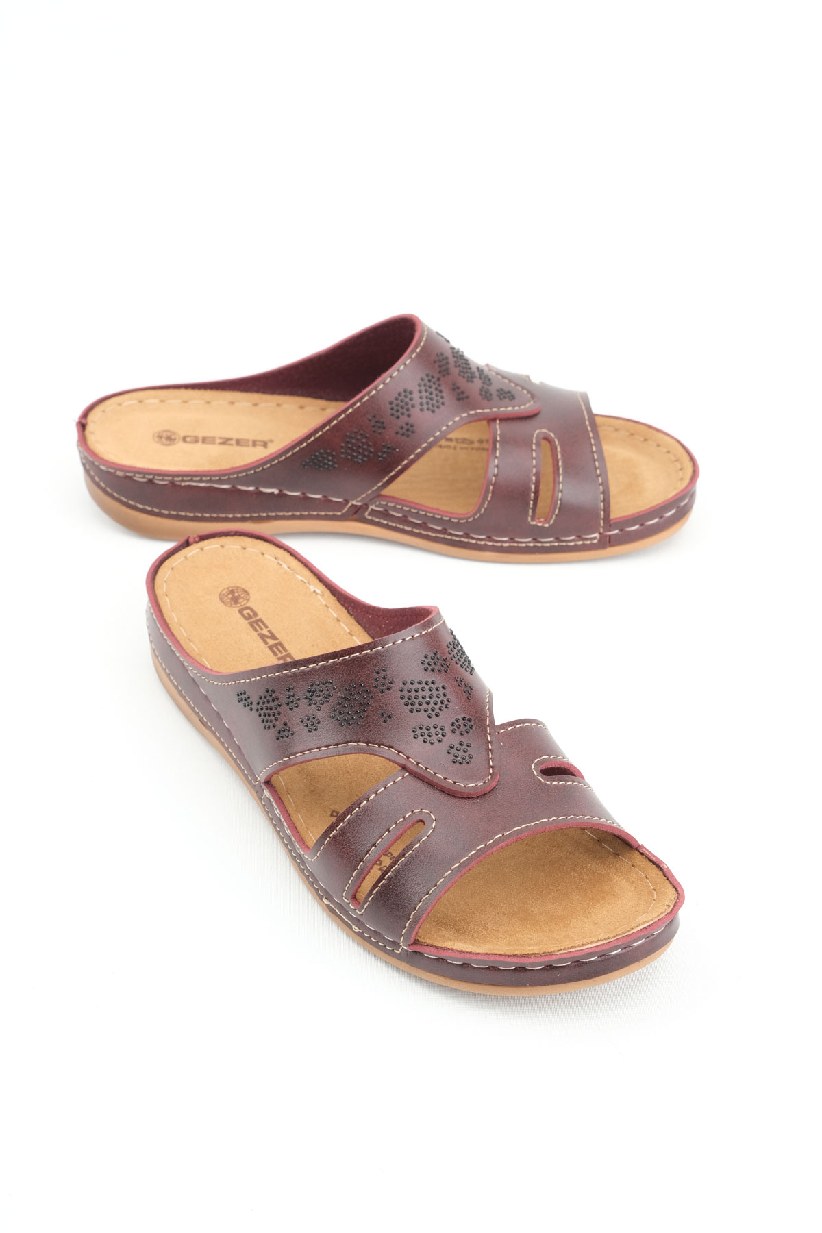 Yazlık Kadın Suni Deri Koleksiyon Terlik - Görsel 2