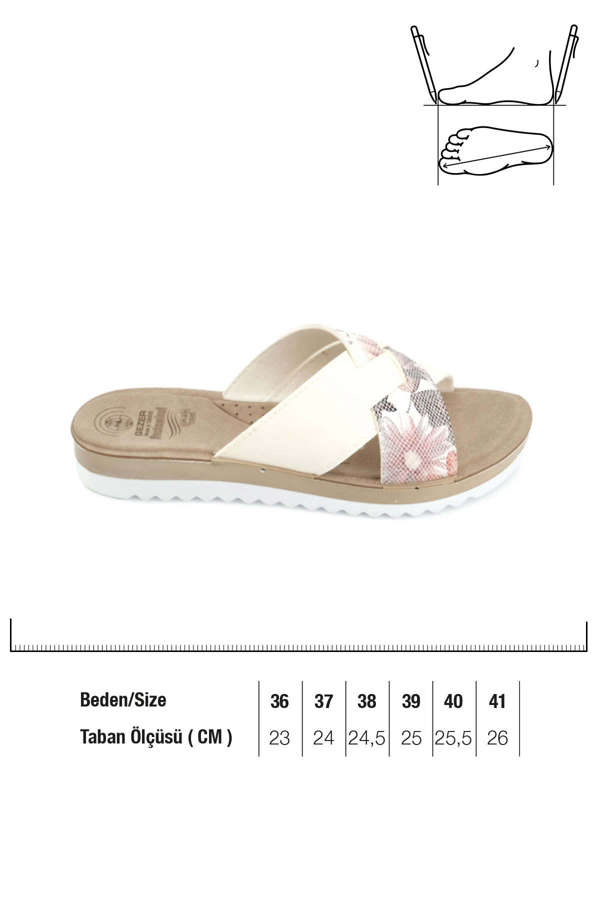 Yazlık Anotimical Yumuşak Taban Kadın Terlik - Görsel 3