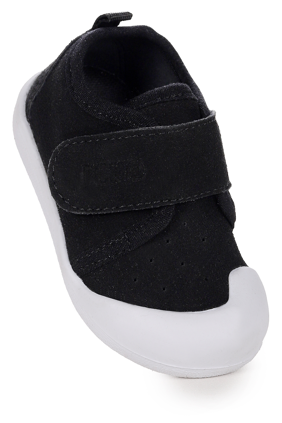 Daffy Cırtlı Erkek Bebek İlk Adım Ortopedik Günlük Ayakkabı Siyah - Görsel 3