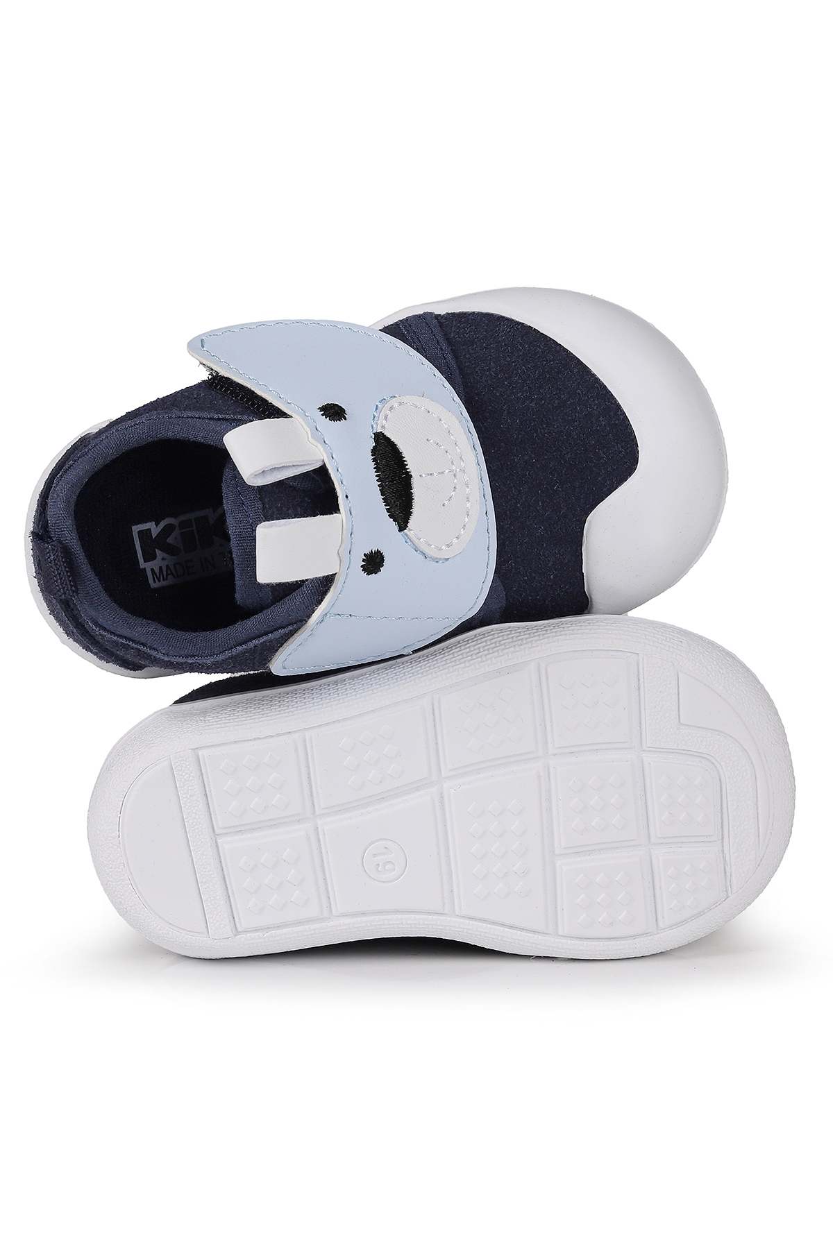 Winni Cırtlı Erkek Bebek İlk Adım Ortopedik Günlük Ayakkabı Lacivert - Görsel 6