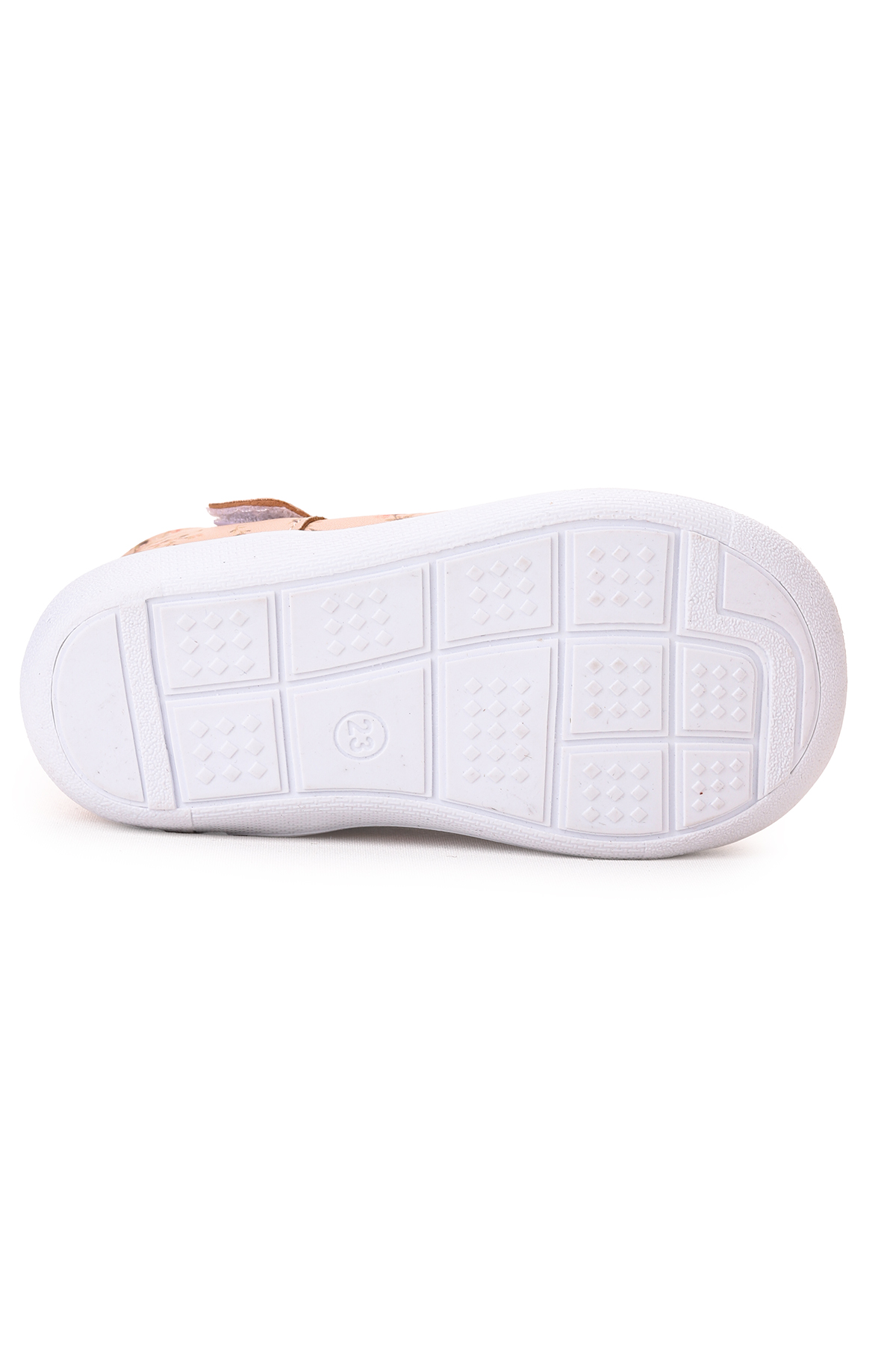 Flower Cırtlı Kız Bebek İlk Adım Ortopedik Günlük Ayakkabı Pembe - Görsel 5