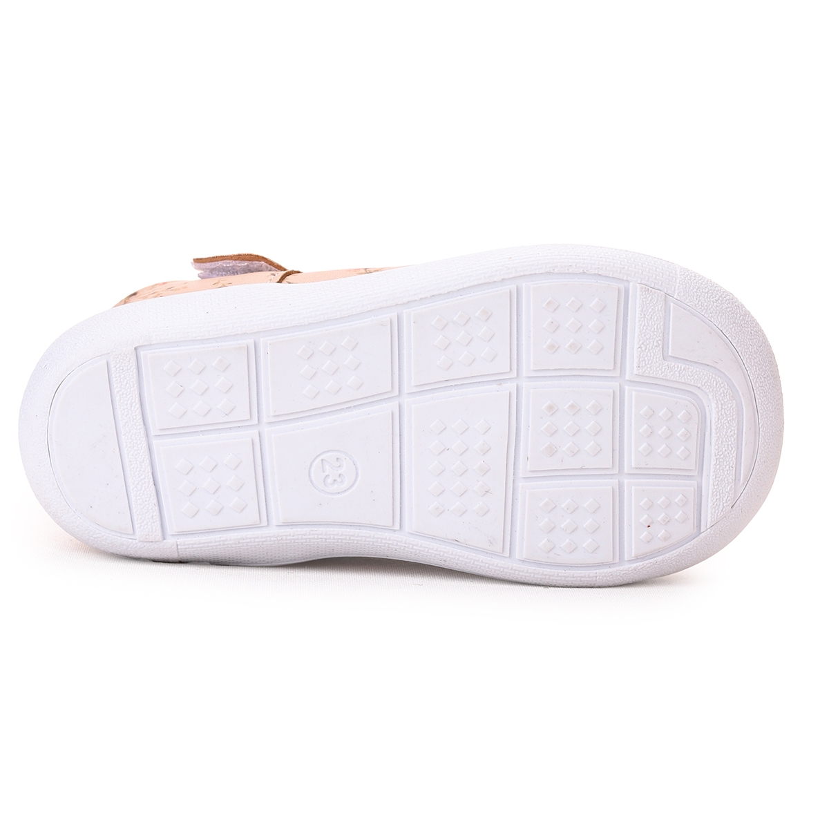 Flower Cırtlı Kız Bebek İlk Adım Ortopedik Günlük Ayakkabı Pembe - Görsel 6