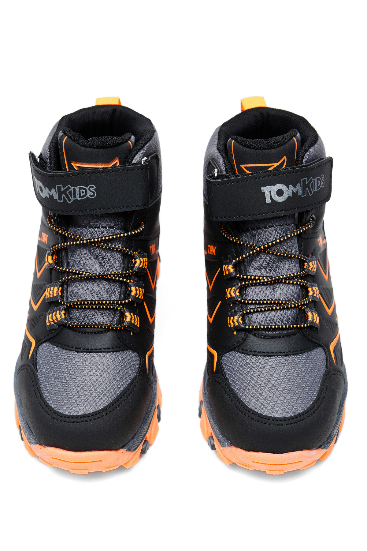 Çocuk Unisex Füme Oranj Rahat Kalıp Renkli Taban Bot - Görsel 4