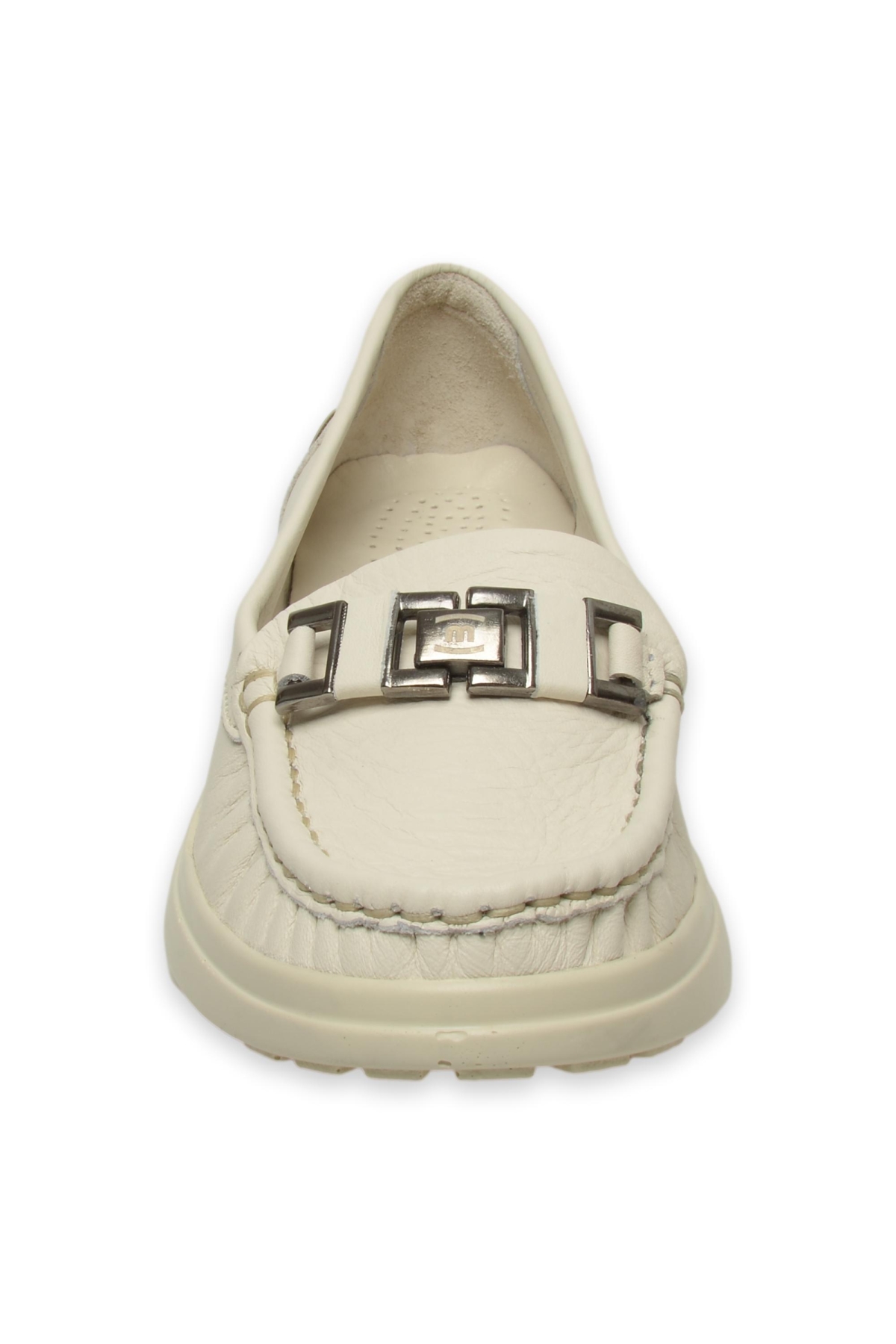 D25Ya-7395 Günlük Krem Kadın Ayakkabı - Görsel 4