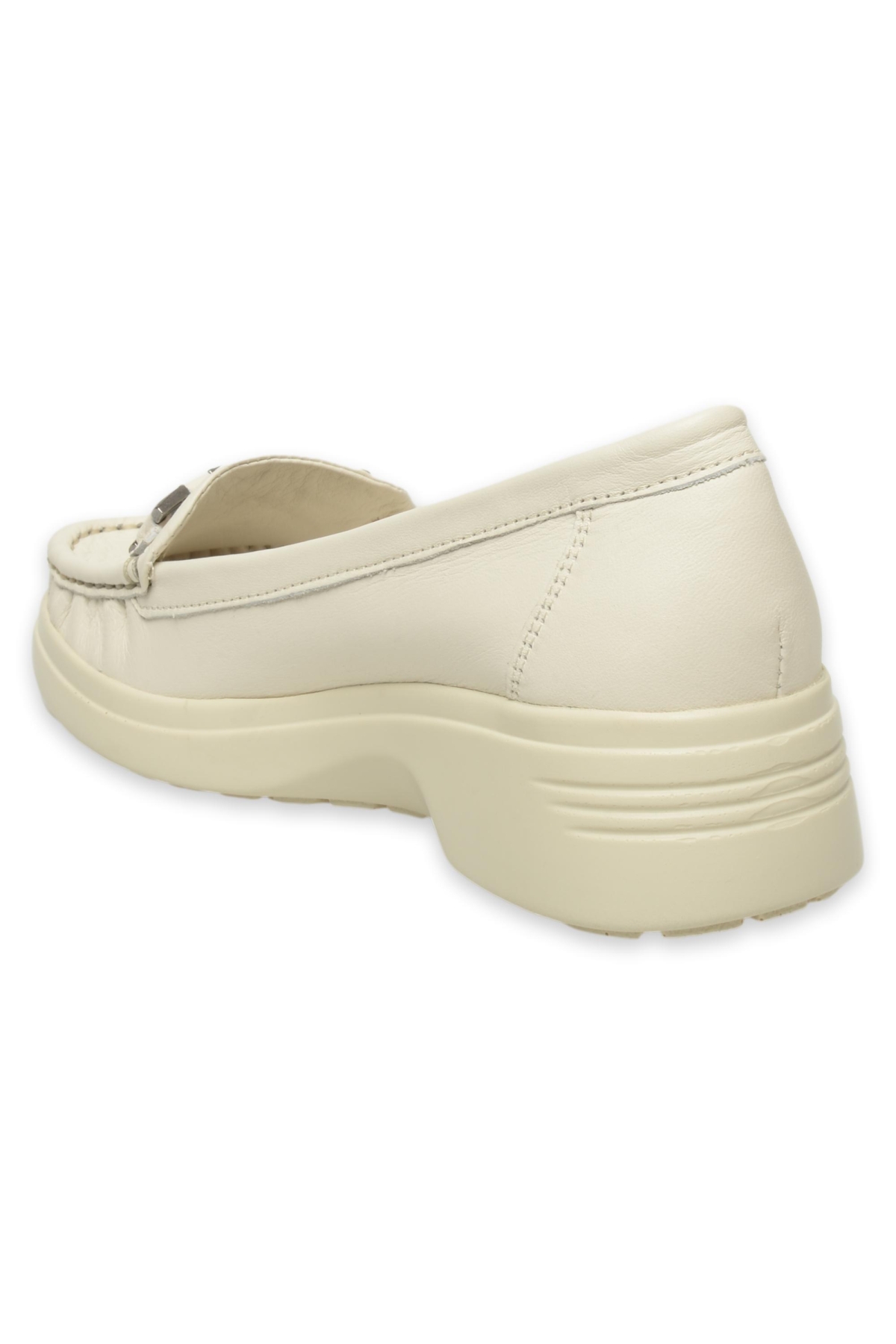 D25Ya-7395 Günlük Krem Kadın Ayakkabı - Görsel 5