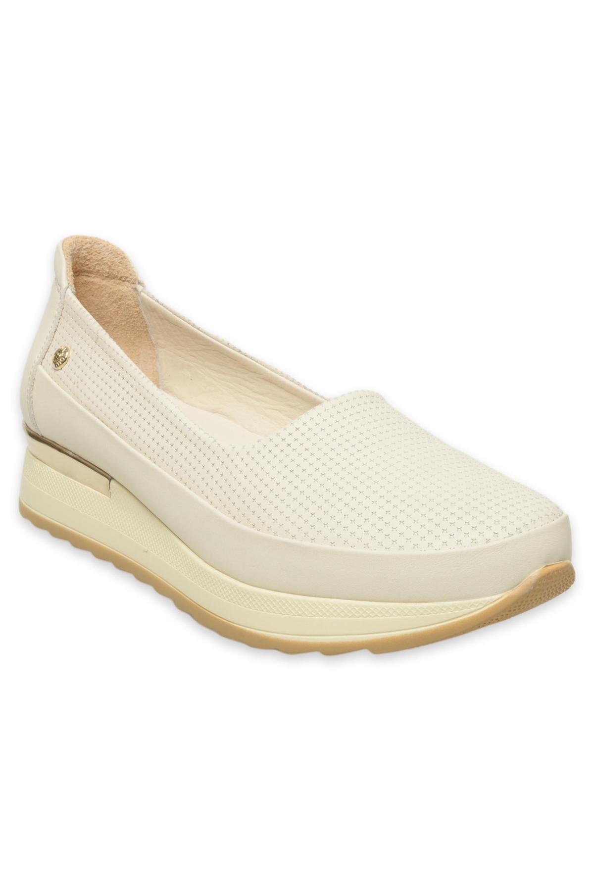 D25Ya-3520 Günlük Krem Kadın Ayakkabı - Görsel 2