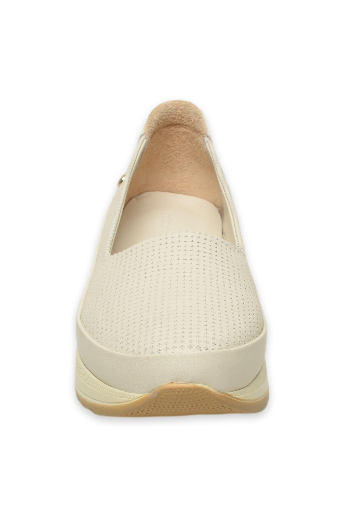 D25Ya-3520 Günlük Krem Kadın Ayakkabı - Görsel 4