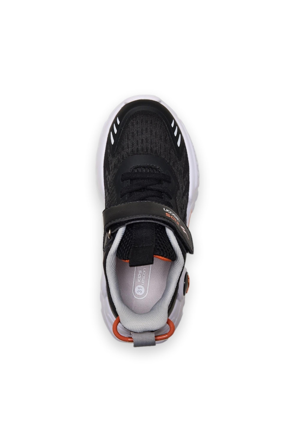 Laluzi Günlük Siyah Çocuk Spor Ayakkabı - Görsel 4