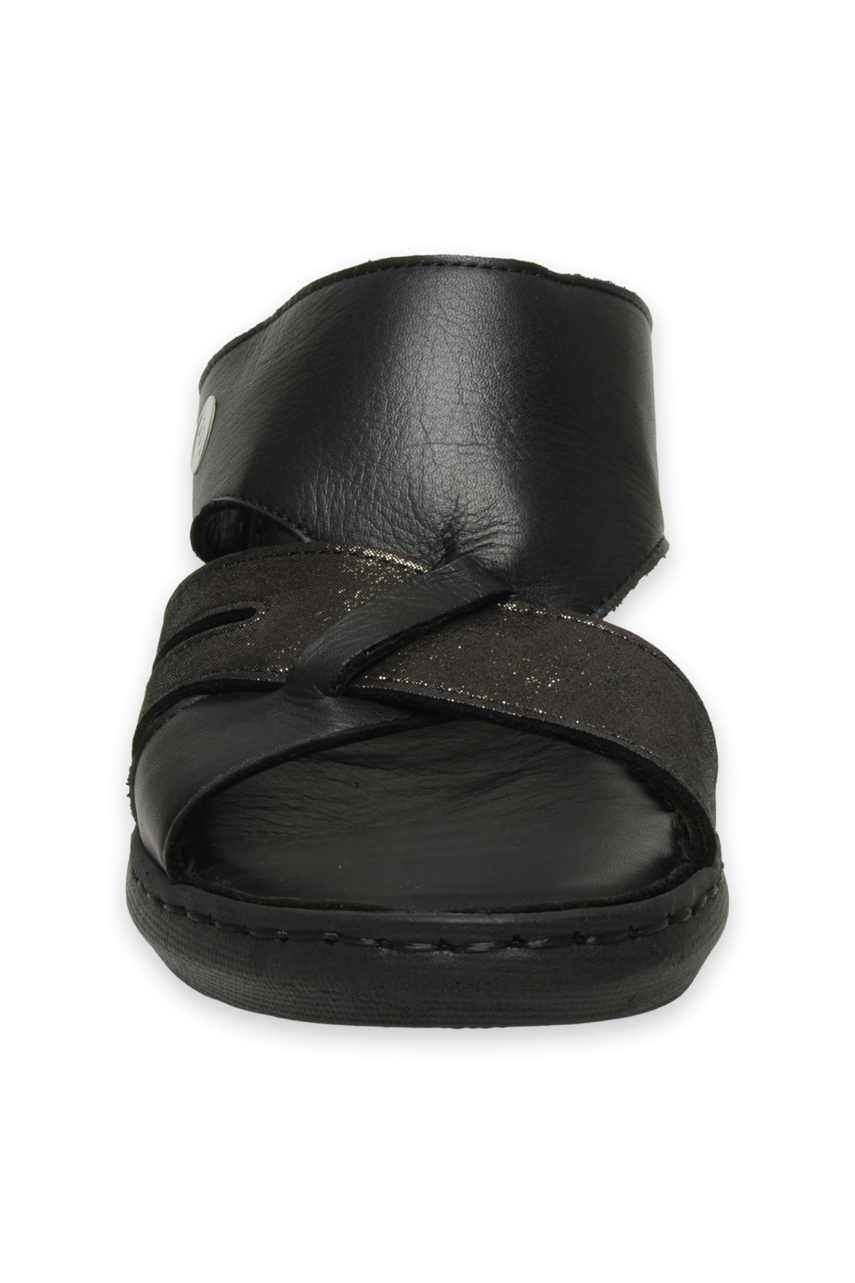 D25Yt-1395 Günlük Siyah Kadın Terlik - Görsel 4